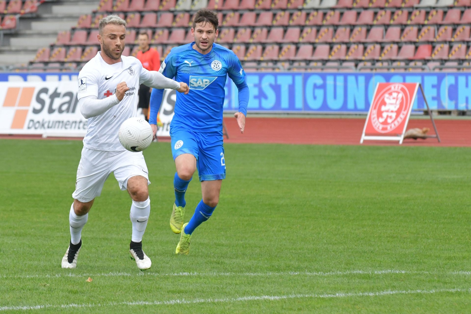 Regionalliga Südwest 2020/21, KSV Hessen Kassel, FC Astoria Walldorf, Endstand 1:3