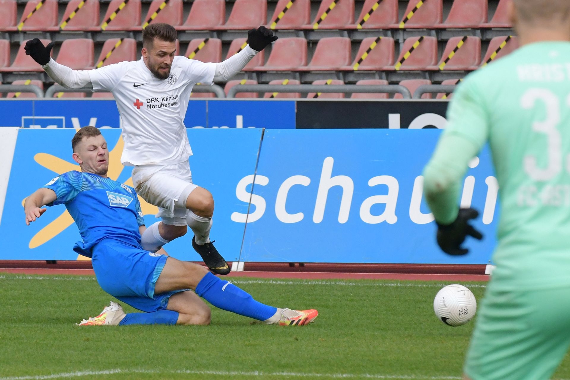 Regionalliga Südwest 2020/21, KSV Hessen Kassel, FC Astoria Walldorf, Endstand 1:3