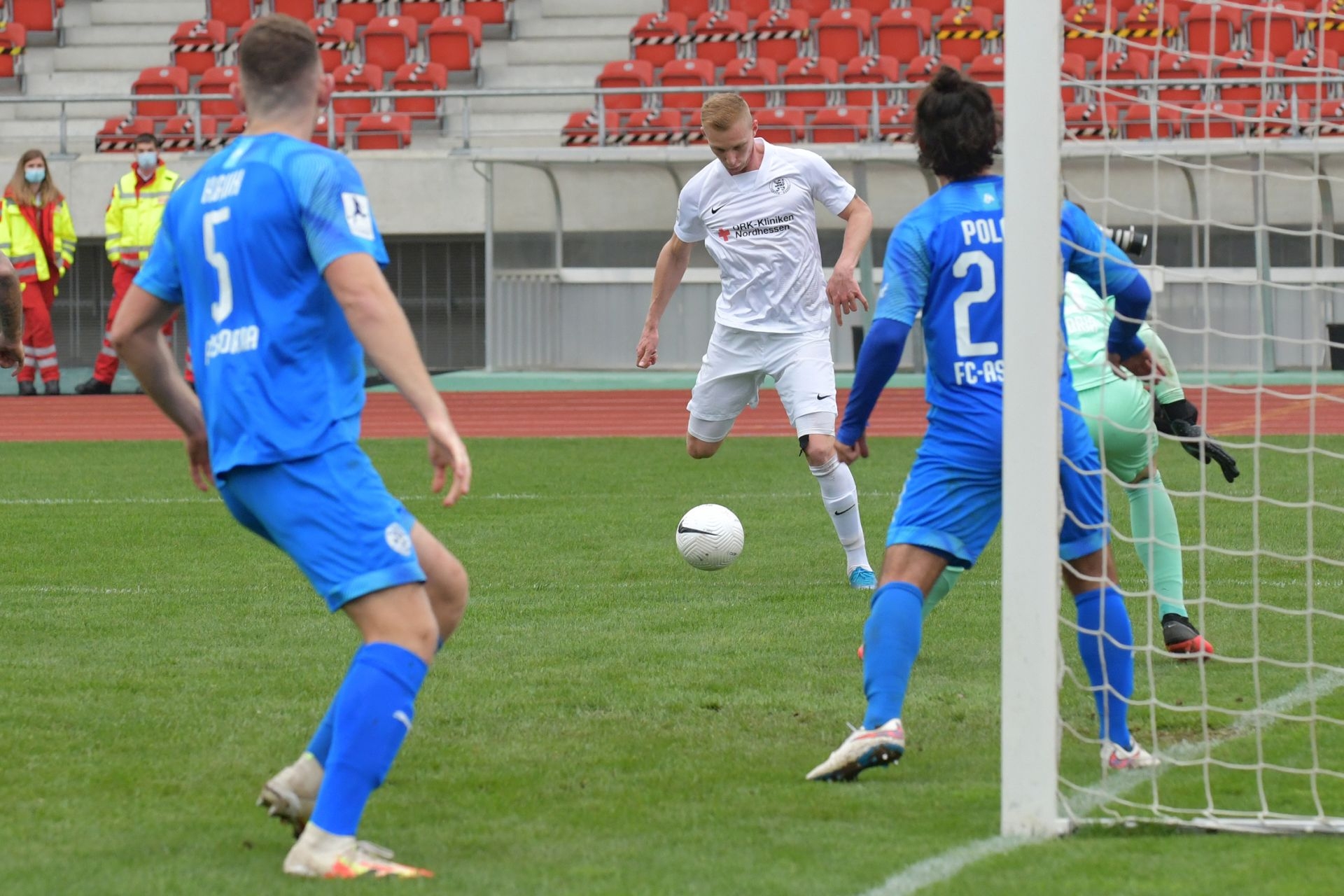 Regionalliga Südwest 2020/21, KSV Hessen Kassel, FC Astoria Walldorf, Endstand 1:3