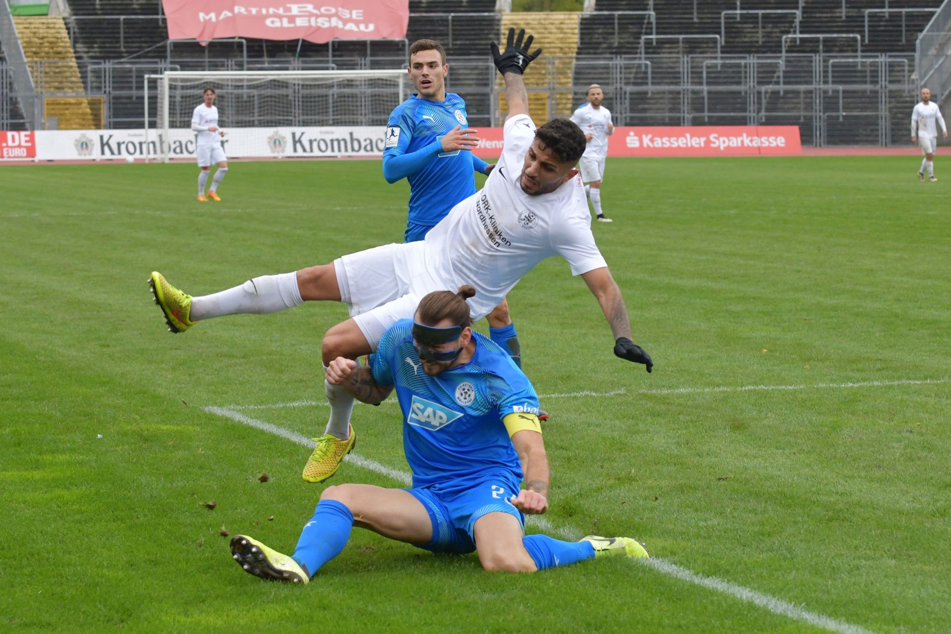 Regionalliga Südwest 2020/21, KSV Hessen Kassel, FC Astoria Walldorf, Endstand 1:3