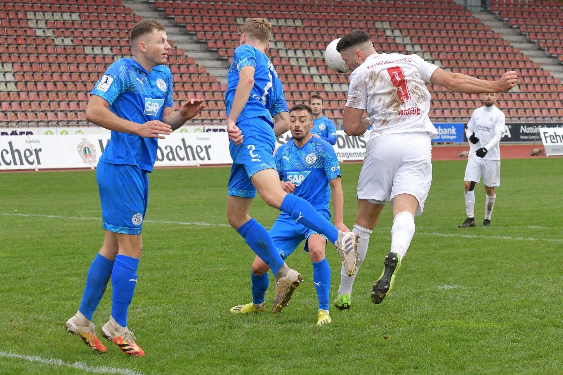 Regionalliga Südwest 2020/21, KSV Hessen Kassel, FC Astoria Walldorf, Endstand 1:3