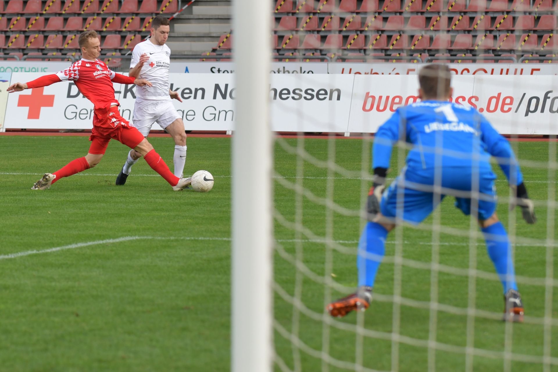 Regionalliga Südwest 2020/21, KSV Hessen Kassel, 1. FSV Mainz 05 II, Endstand 2:1