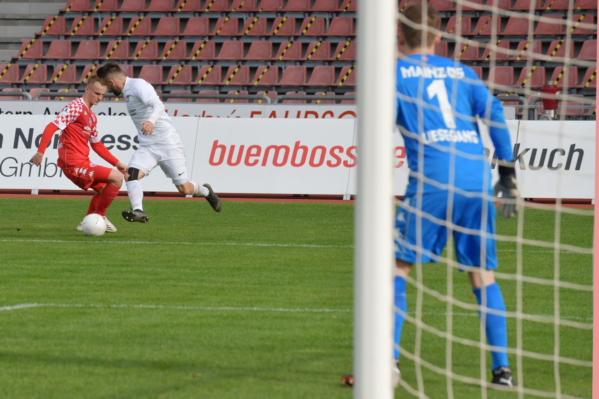 Regionalliga Südwest 2020/21, KSV Hessen Kassel, 1. FSV Mainz 05 II, Endstand 2:1