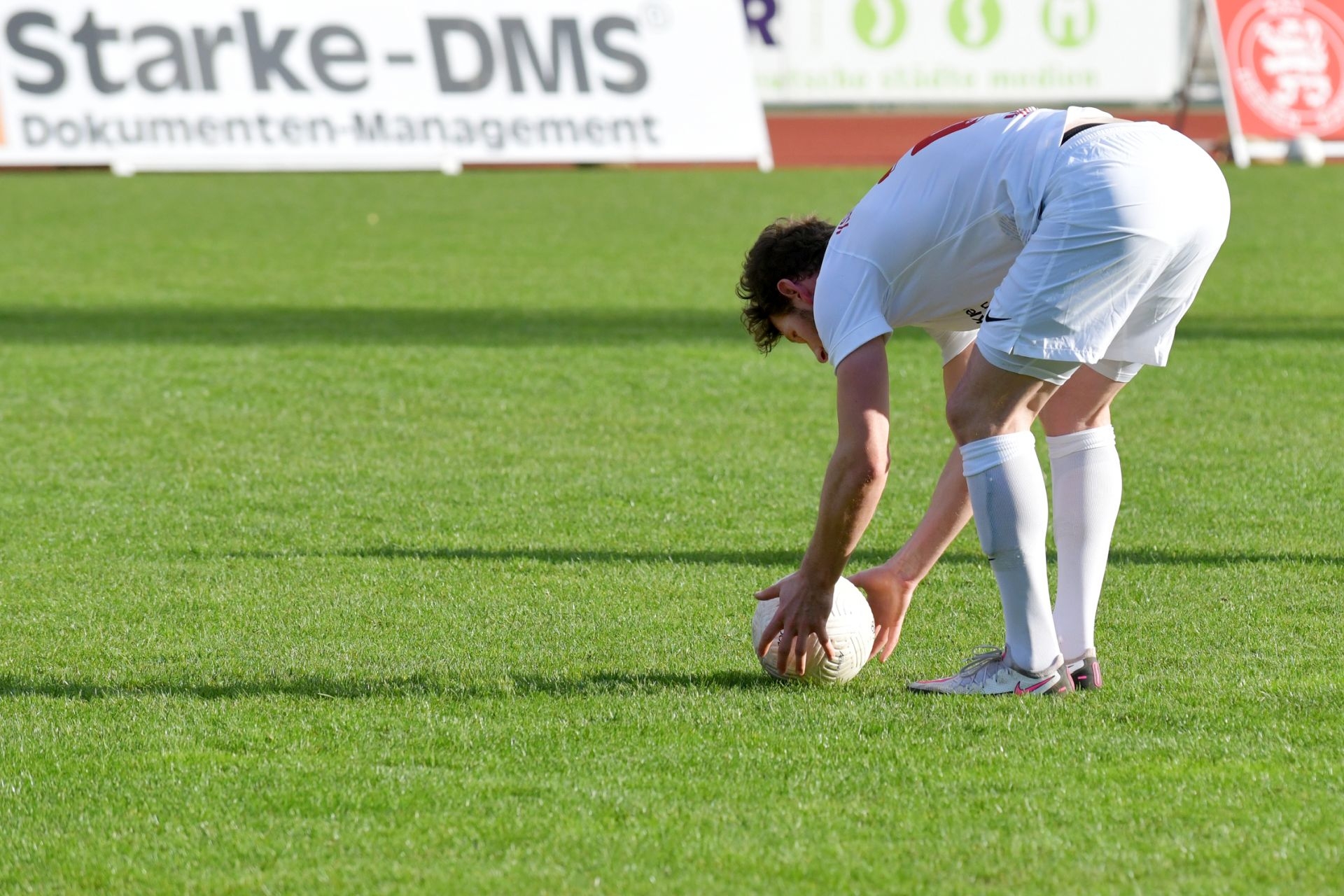 Regionalliga Sï¿½dwest 2020/21, KSV Hessen Kassel, 1. FSV Mainz 05 II, Endstand 2:1, Freistoß