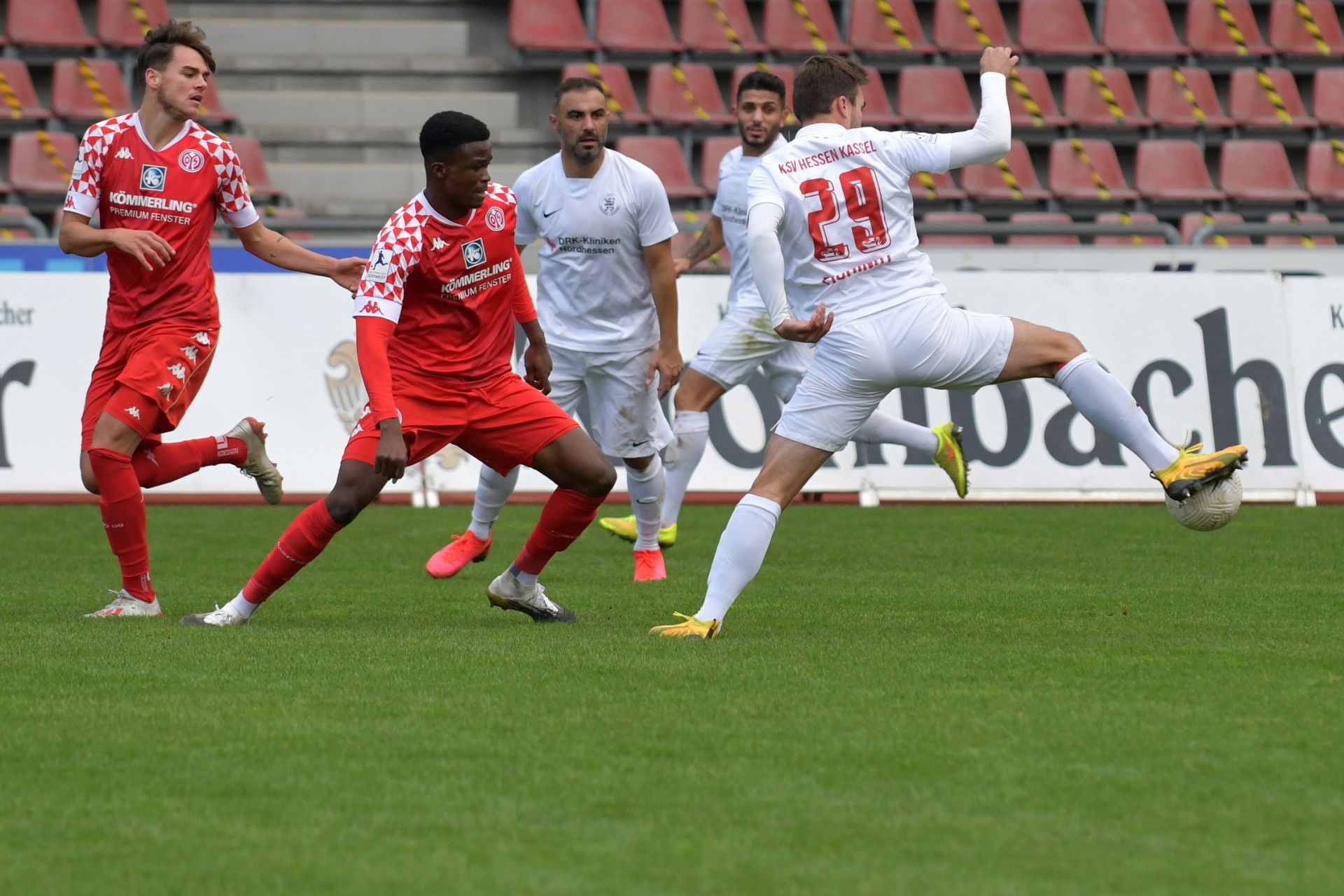 Regionalliga Südwest 2020/21, KSV Hessen Kassel, 1. FSV Mainz 05 II, Endstand 2:1