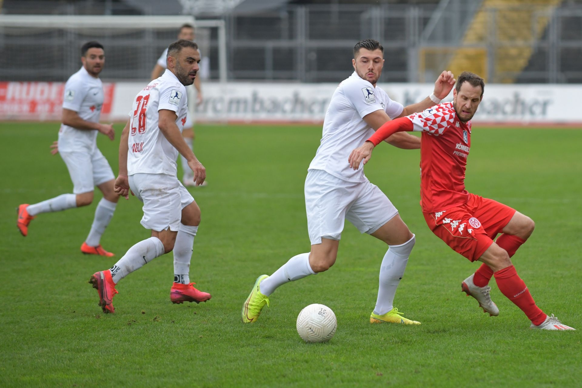 Regionalliga Südwest 2020/21, KSV Hessen Kassel, 1. FSV Mainz 05 II, Endstand 2:1