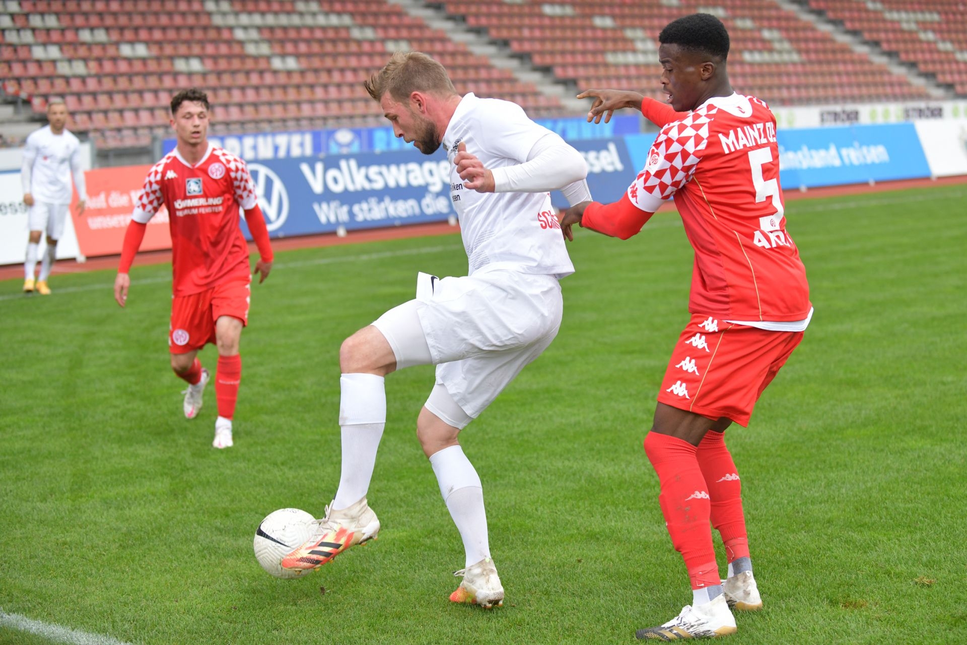 Regionalliga Südwest 2020/21, KSV Hessen Kassel, 1. FSV Mainz 05 II, Endstand 2:1