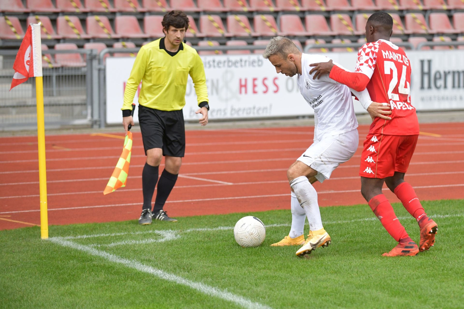 Regionalliga Südwest 2020/21, KSV Hessen Kassel, 1. FSV Mainz 05 II, Endstand 2:1