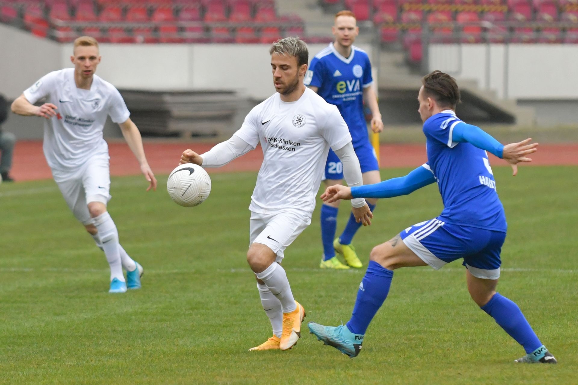 Regionalliga Südwest 2020/21, KSV Hessen Kassel, FC Bayern Alzenau, Endstand 3:0