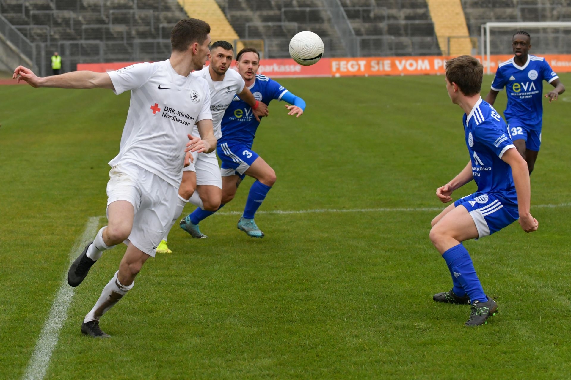 Regionalliga Südwest 2020/21, KSV Hessen Kassel, FC Bayern Alzenau, Endstand 3:0