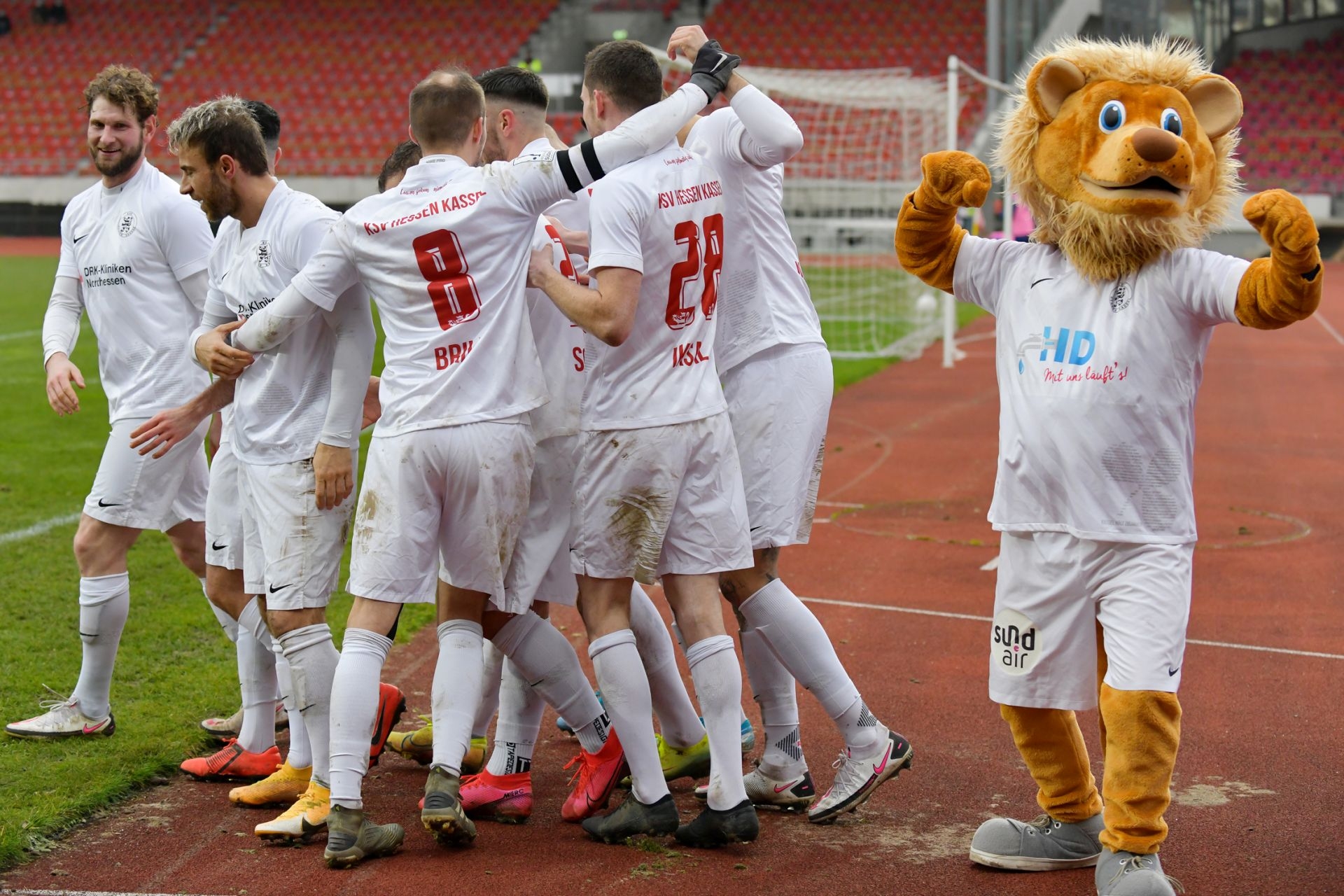 Regionalliga Südwest 2020/21, KSV Hessen Kassel, FC Bayern Alzenau, Endstand 3:0