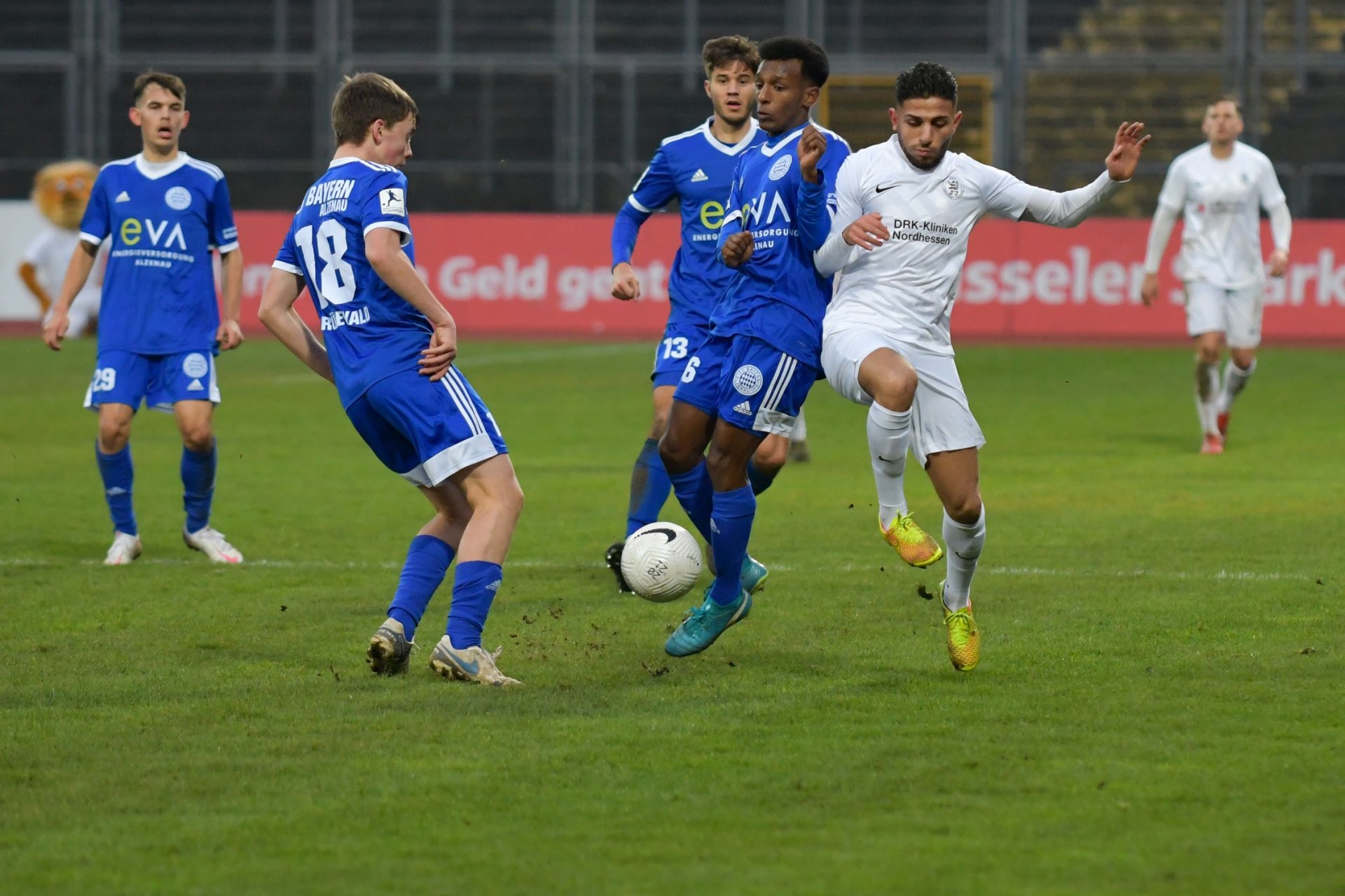 Regionalliga Südwest 2020/21, KSV Hessen Kassel, FC Bayern Alzenau, Endstand 3:0