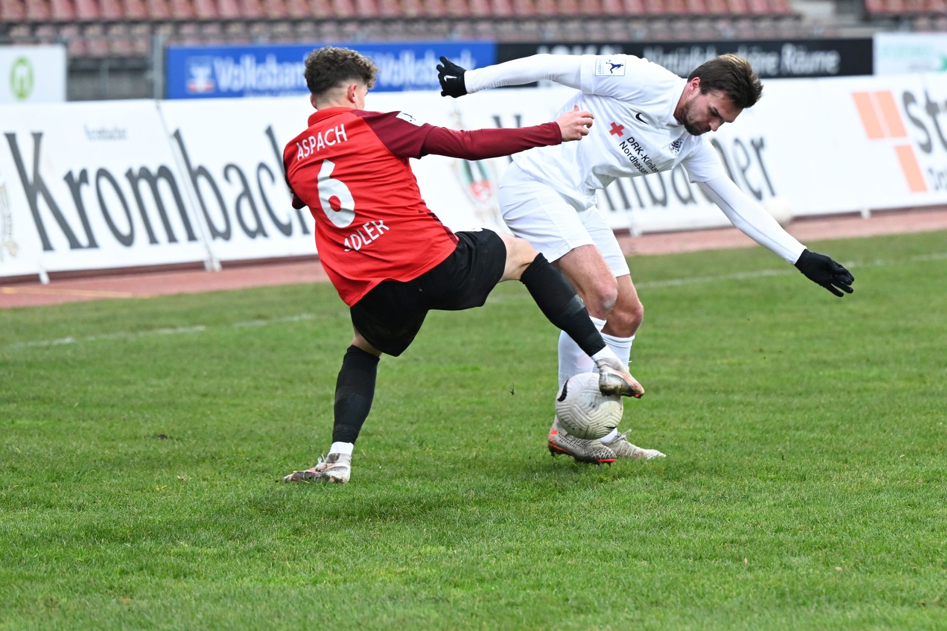 Regionalliga Südwest 2020/21, KSV Hessen Kassel, SG Sonnenhof Grossaspach, Endstand 0:2