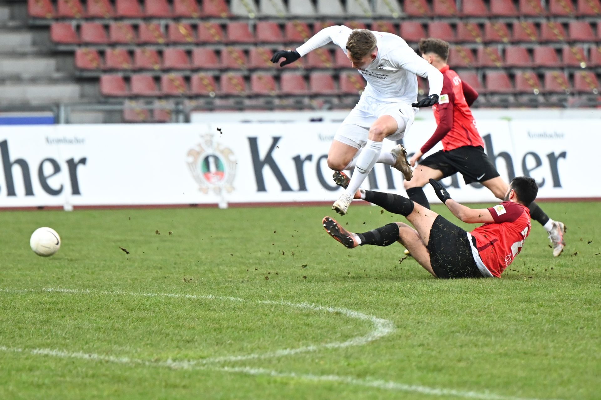 Regionalliga Südwest 2020/21, KSV Hessen Kassel, SG Sonnenhof Grossaspach, Endstand 0:2