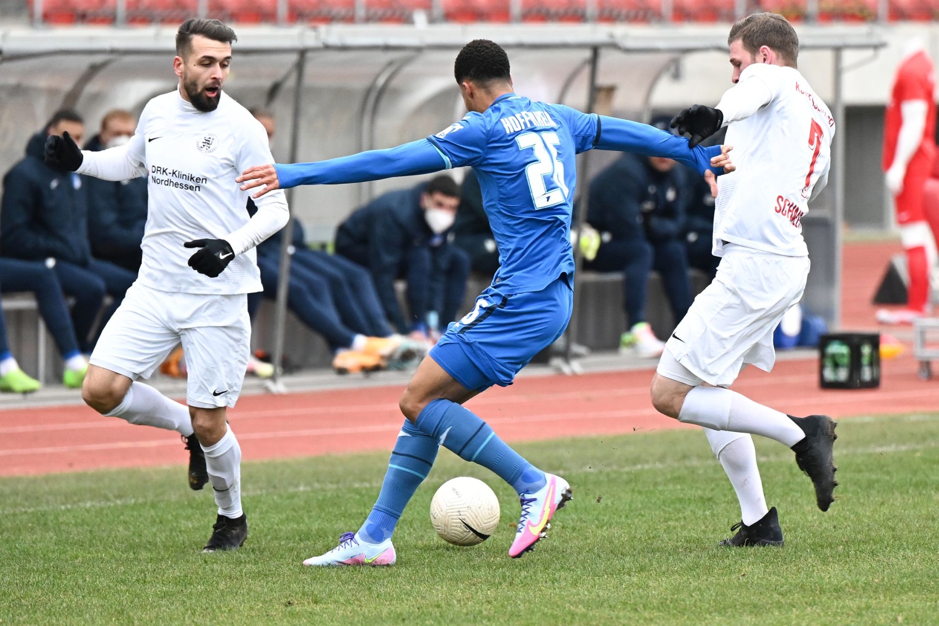 Regionalliga Südwest 2020/21, KSV Hessen Kassel, TSG Hoffenheim II, Endstand 2:2