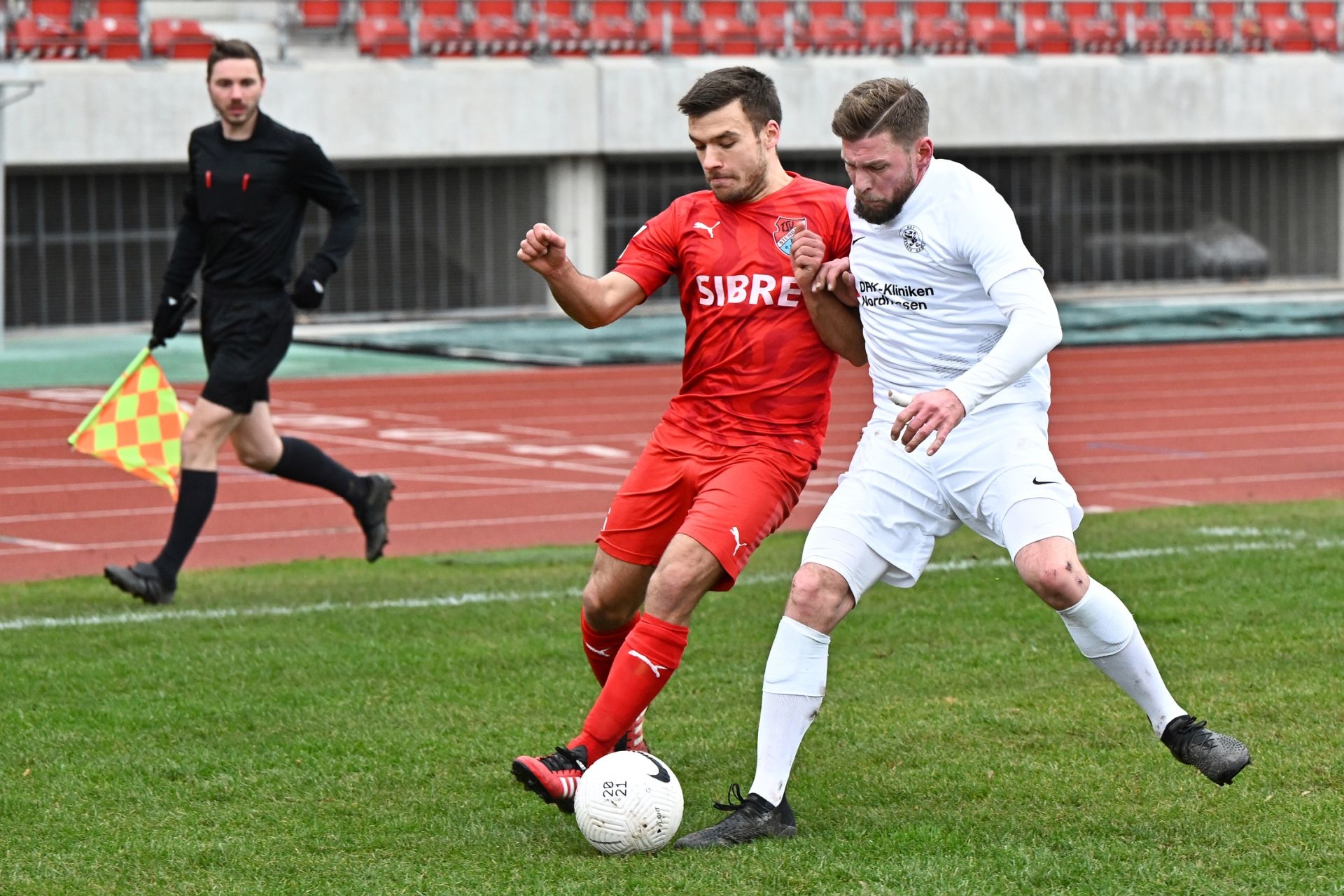 Regionalliga Südwest 2020/21, KSVHessen Kassel, TSV Steinbach Haiger, Endstand 2:1