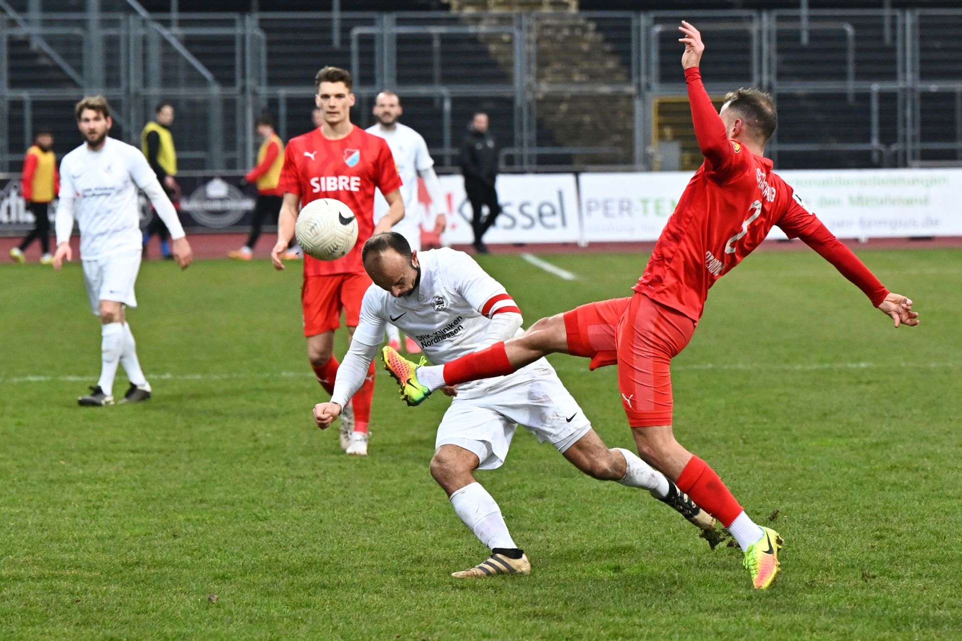 Regionalliga Südwest 2020/21, KSVHessen Kassel, TSV Steinbach Haiger, Endstand 2:1