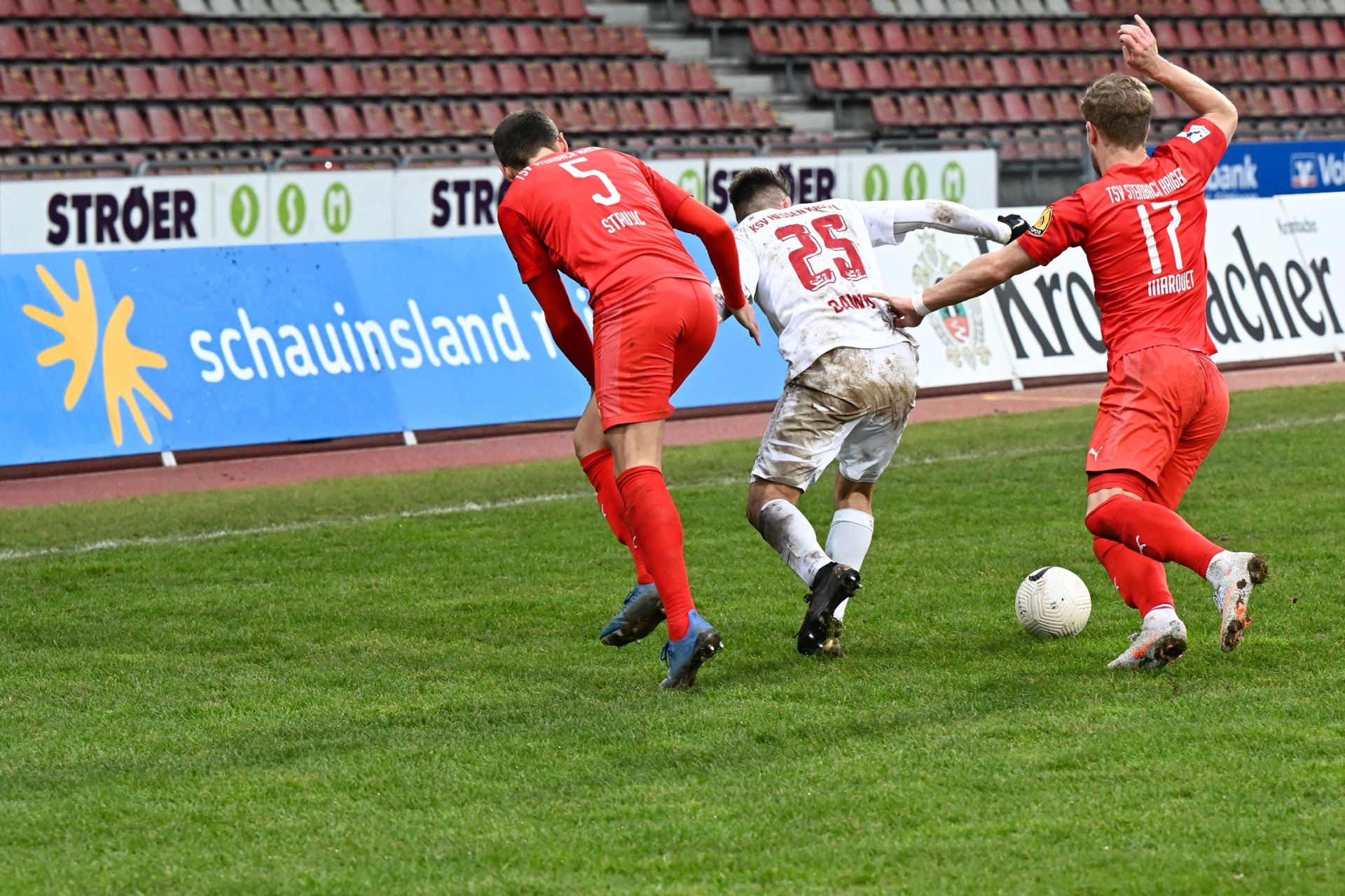 Regionalliga Südwest 2020/21, KSVHessen Kassel, TSV Steinbach Haiger, Endstand 2:1