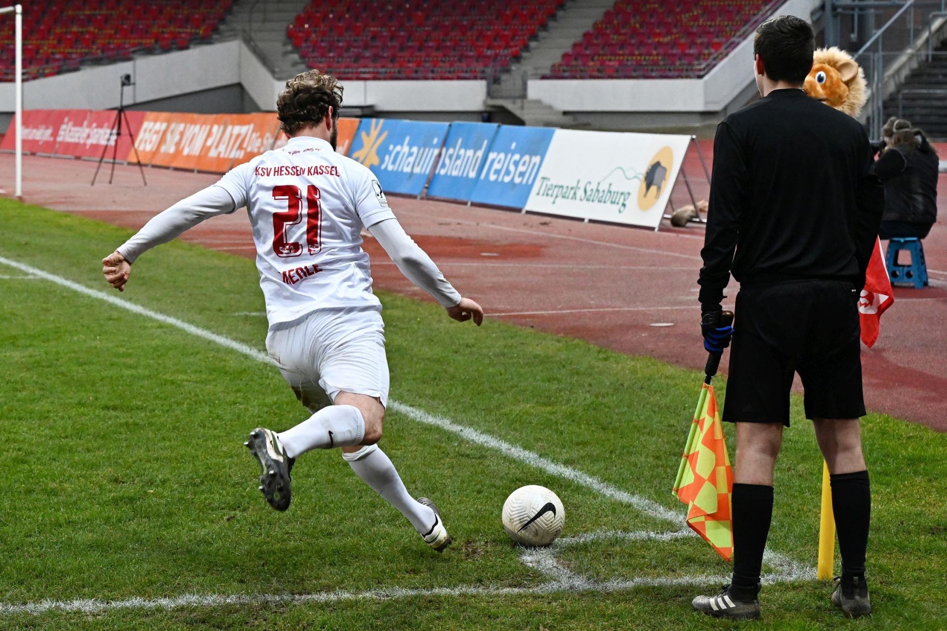 Regionalliga Südwest 2020/21, KSVHessen Kassel, TSV Steinbach Haiger, Endstand 2:1