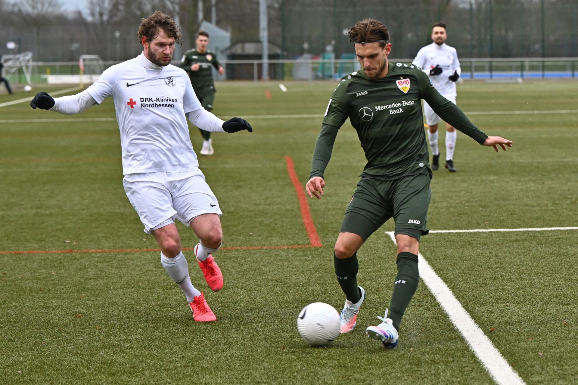 Regionalliga Südwest 2020/21, KSV Hessen Kassel, VfB Stuttgart II, Endstand 0:4, INgmar Merle