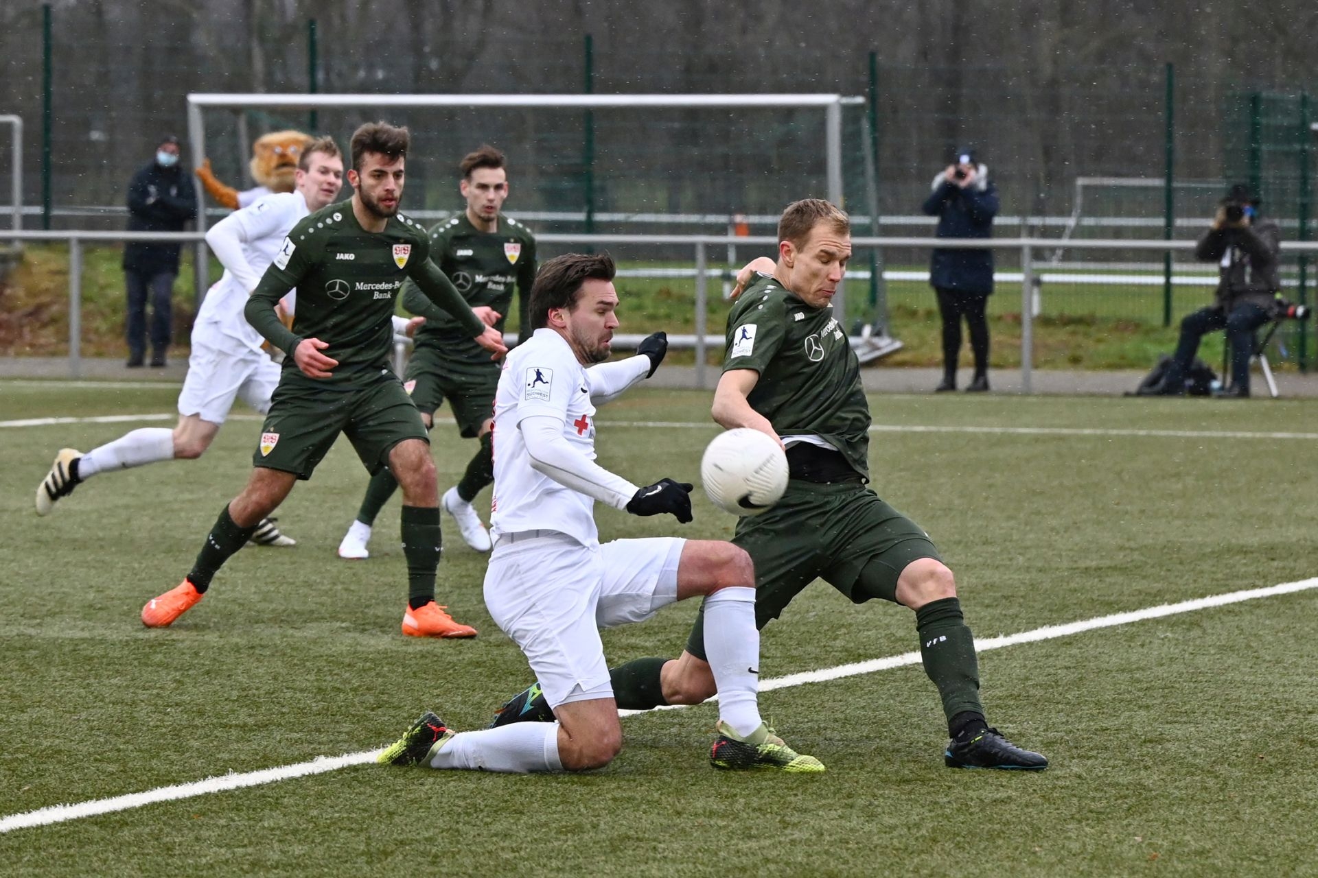 Regionalliga Südwest 2020/21, KSV Hessen Kassel, VfB Stuttgart II, Endstand 0:4