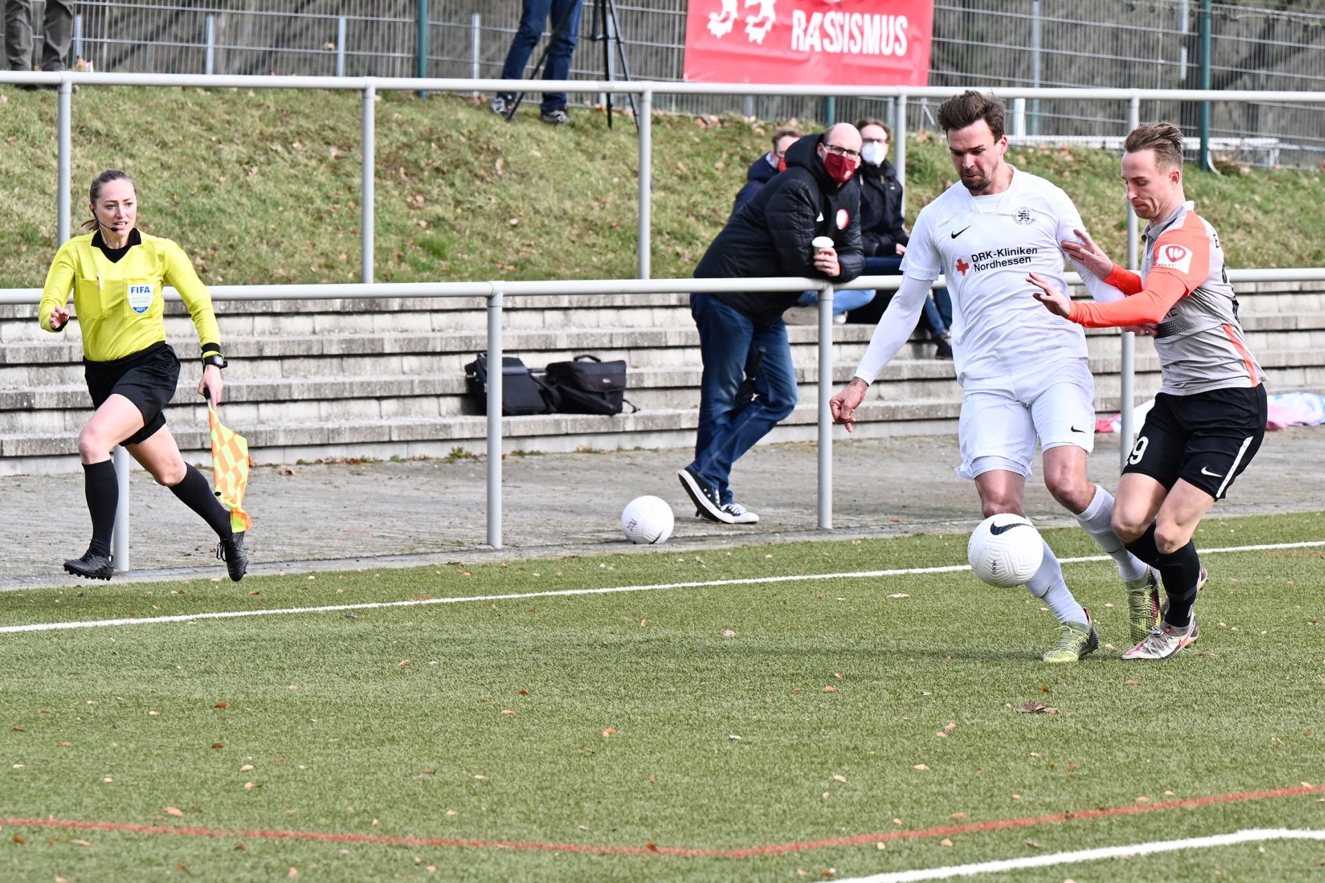 Regionalliga Südwest 2020/21, KSV Hessen Kassel, SV Elversberg, Endstand 0:2, Pichinot
