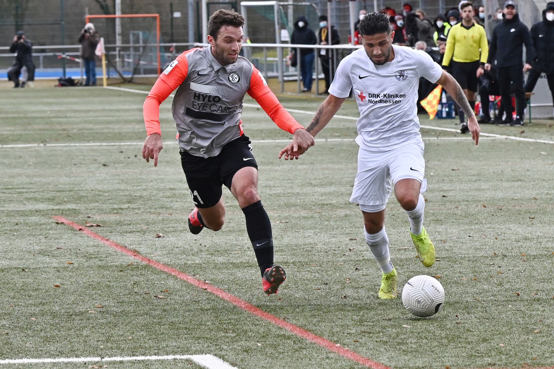 Regionalliga Südwest 2020/21, KSV Hessen Kassel, SV Elversberg, Endstand 0:2