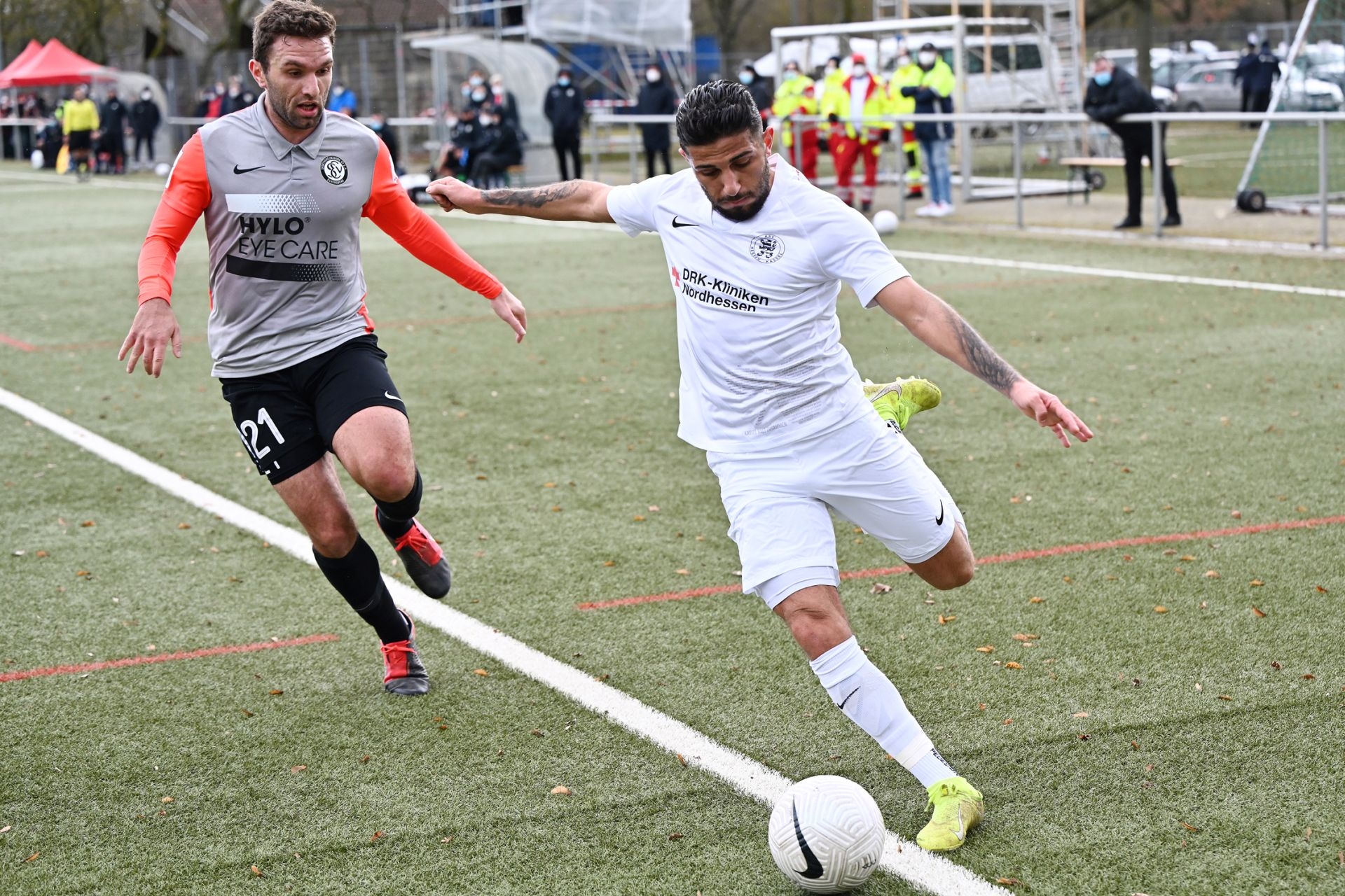 Regionalliga Südwest 2020/21, KSV Hessen Kassel, SV Elversberg, Endstand 0:2