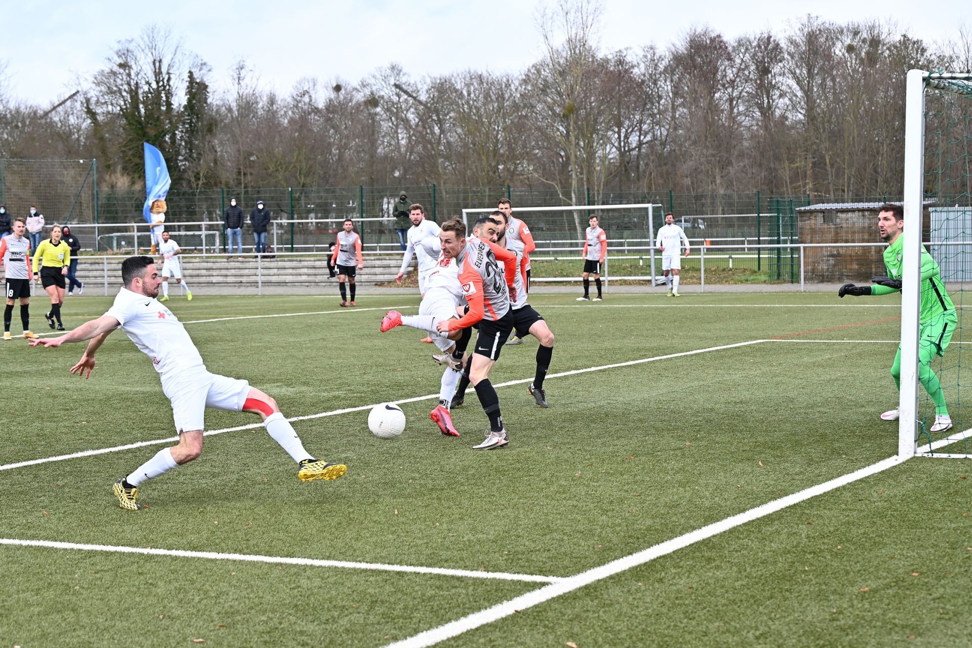 Regionalliga Südwest 2020/21, KSV Hessen Kassel, SV Elversberg, Endstand 0:2