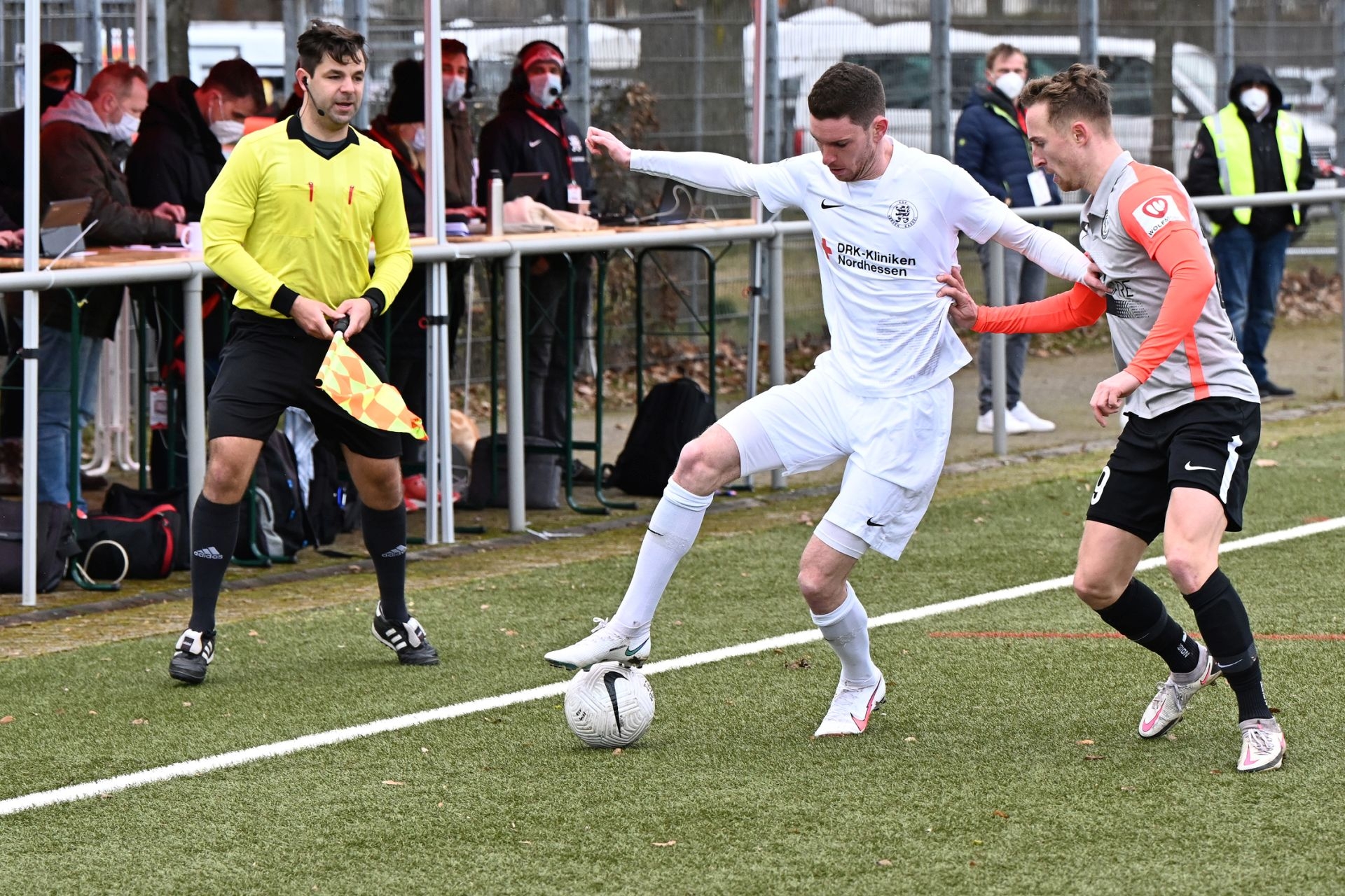 Regionalliga Südwest 2020/21, KSV Hessen Kassel, SV Elversberg, Endstand 0:2