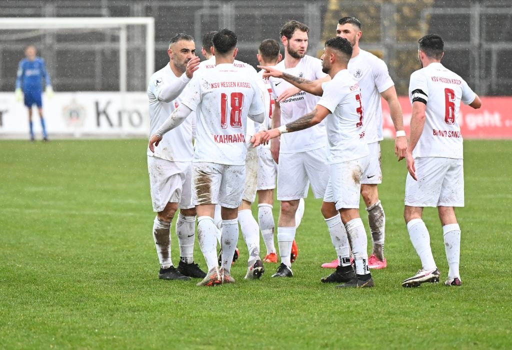 KSV Hessen - FSV Frankfurt: Jubel