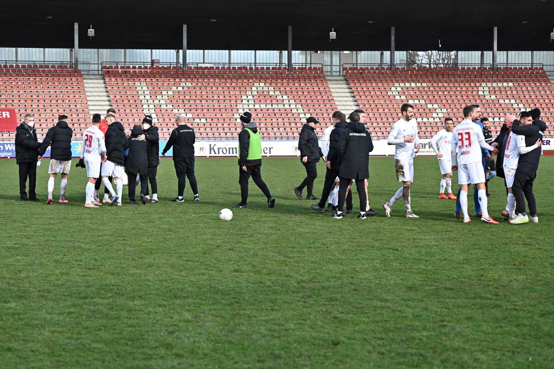 Regionalliga Südwest 2020/21, KSV Hessen Kassel, FSV Frankfurt, Endstand 2:1