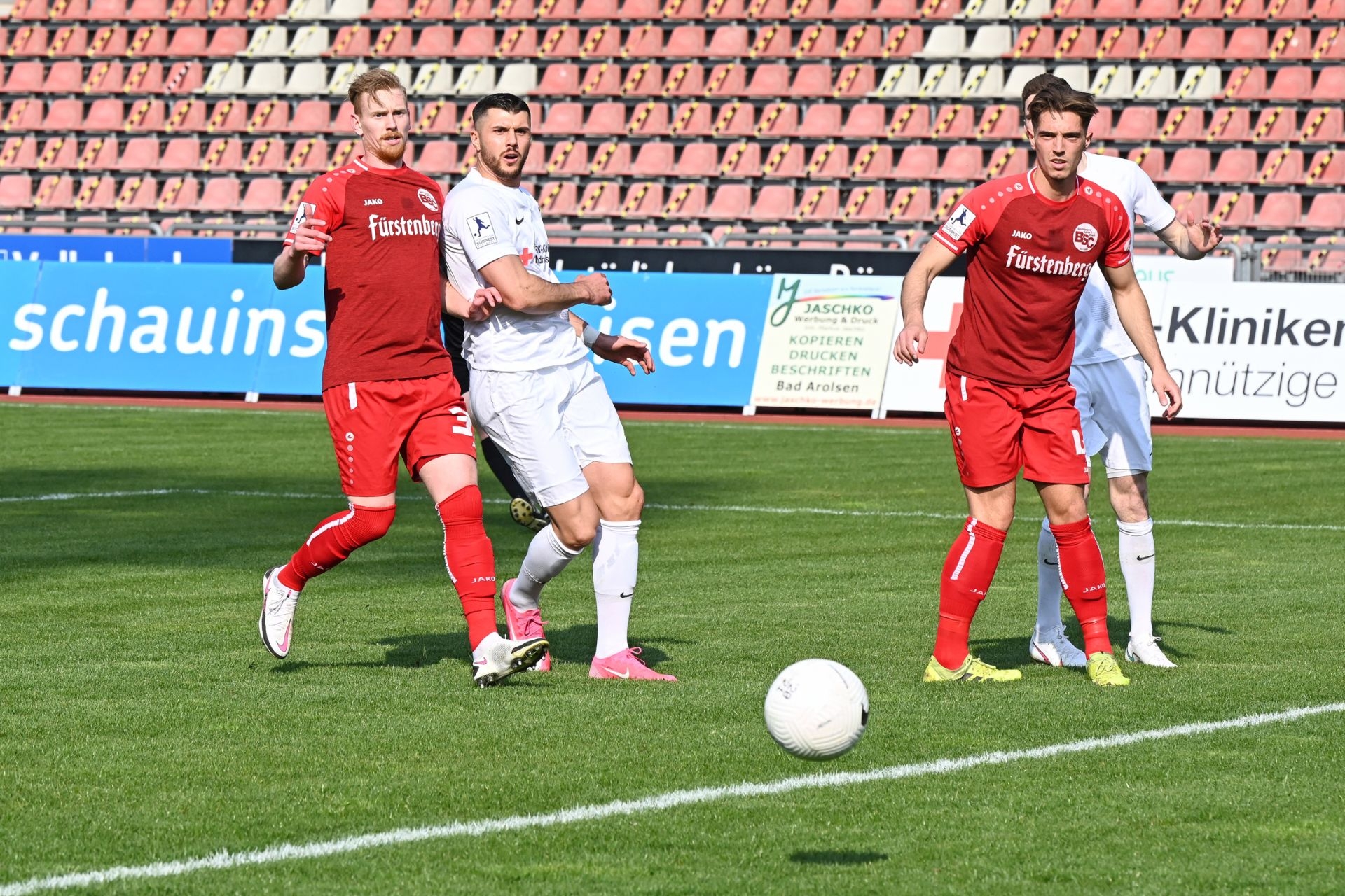 Regionalliga Südwest 2020/21, KSV Hessen Kassel, Bahlinger SC, Endstand 1:1