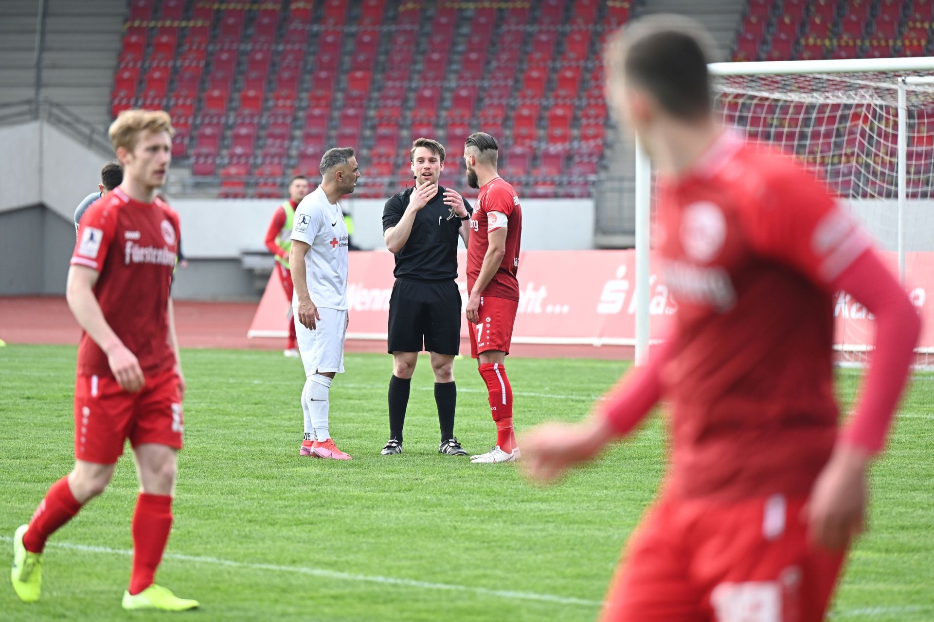 Regionalliga Südwest 2020/21, KSV Hessen Kassel, Bahlinger SC, Endstand 1:1