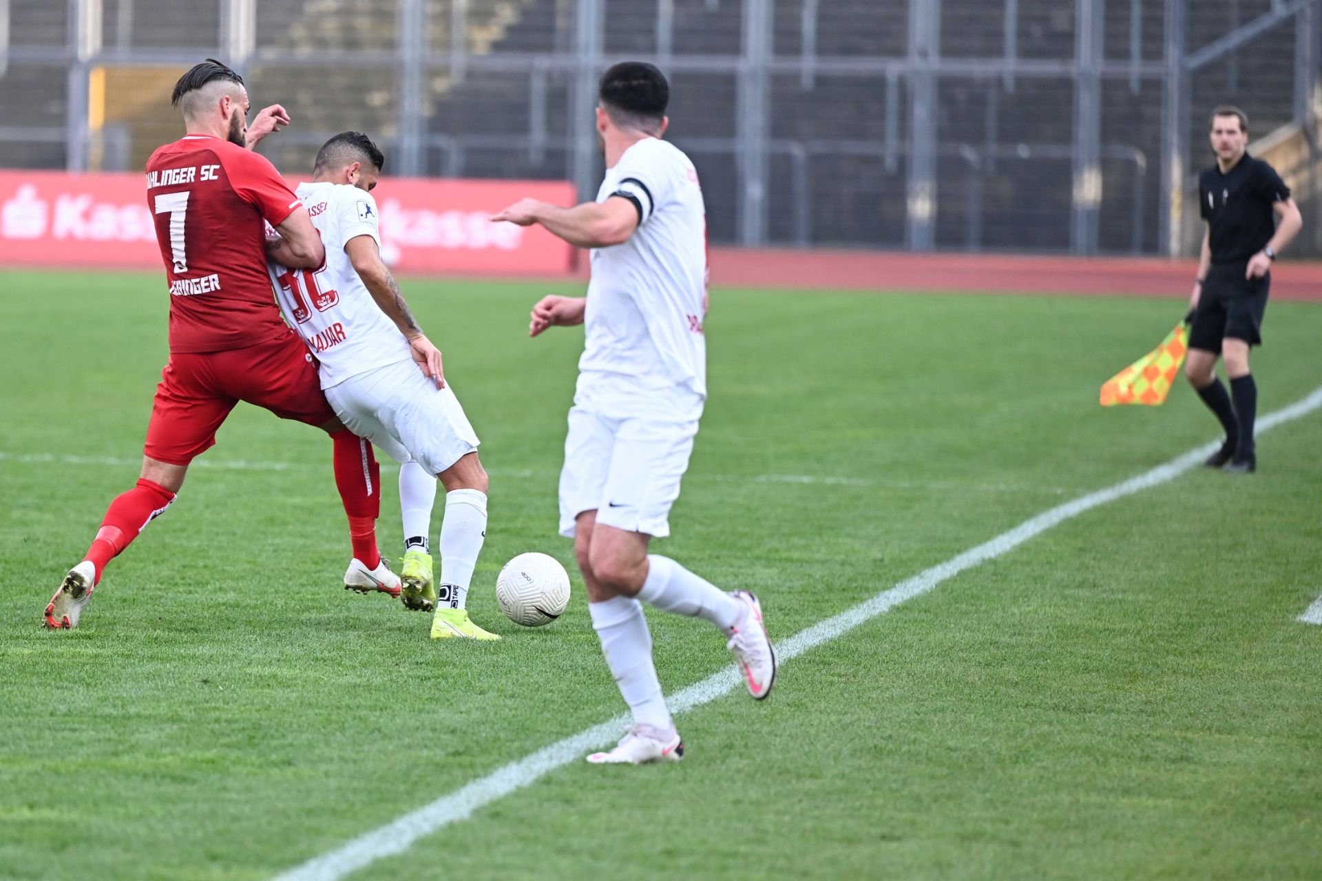 Regionalliga Südwest 2020/21, KSV Hessen Kassel, Bahlinger SC, Endstand 1:1