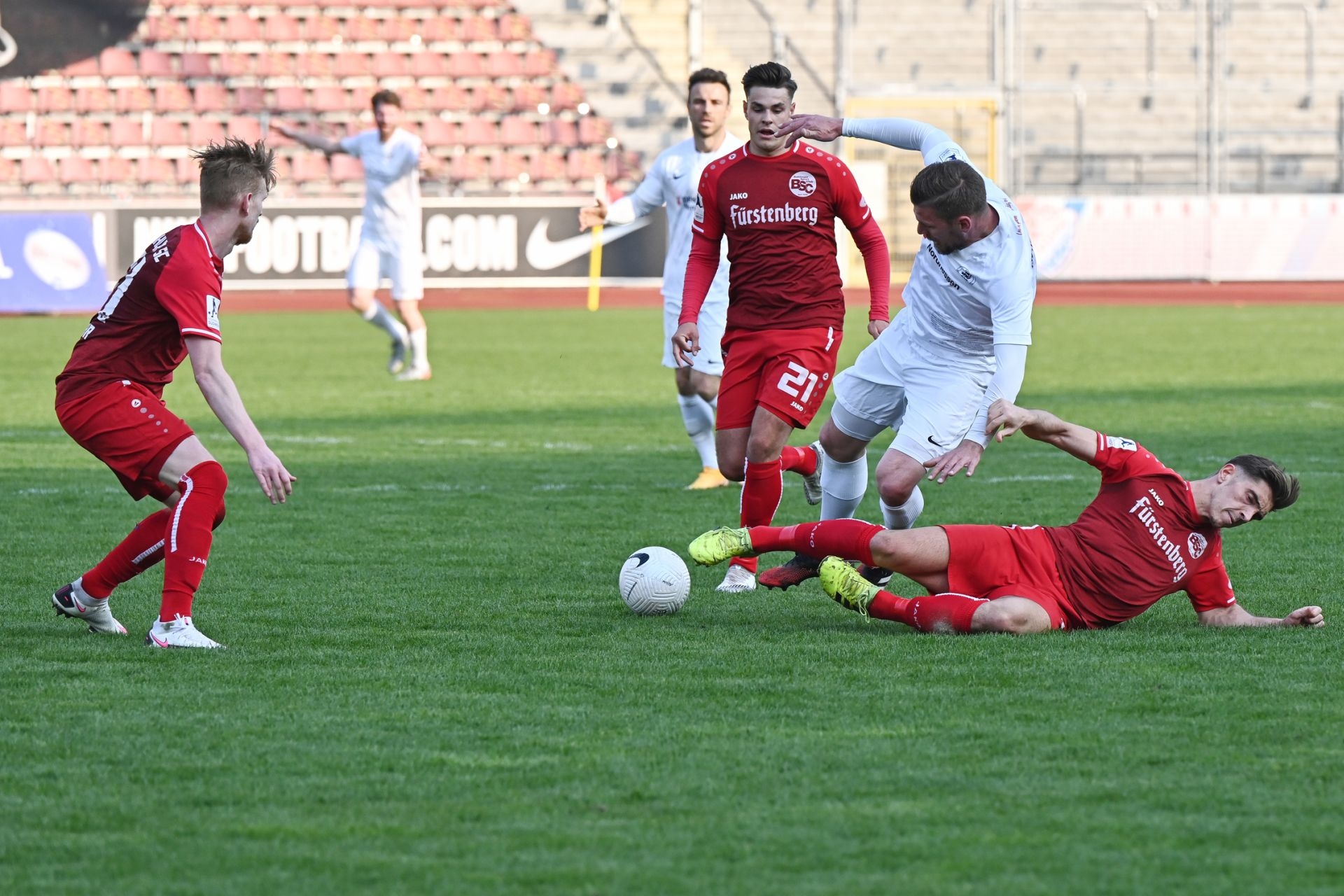 Regionalliga Südwest 2020/21, KSV Hessen Kassel, Bahlinger SC, Endstand 1:1