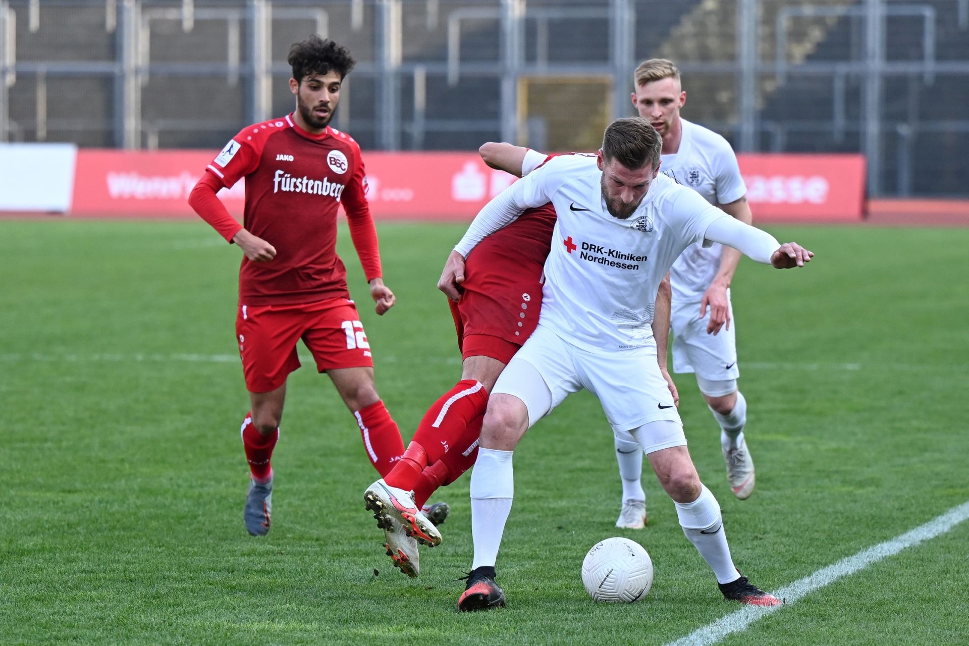 Regionalliga Südwest 2020/21, KSV Hessen Kassel, Bahlinger SC, Endstand 1:1
