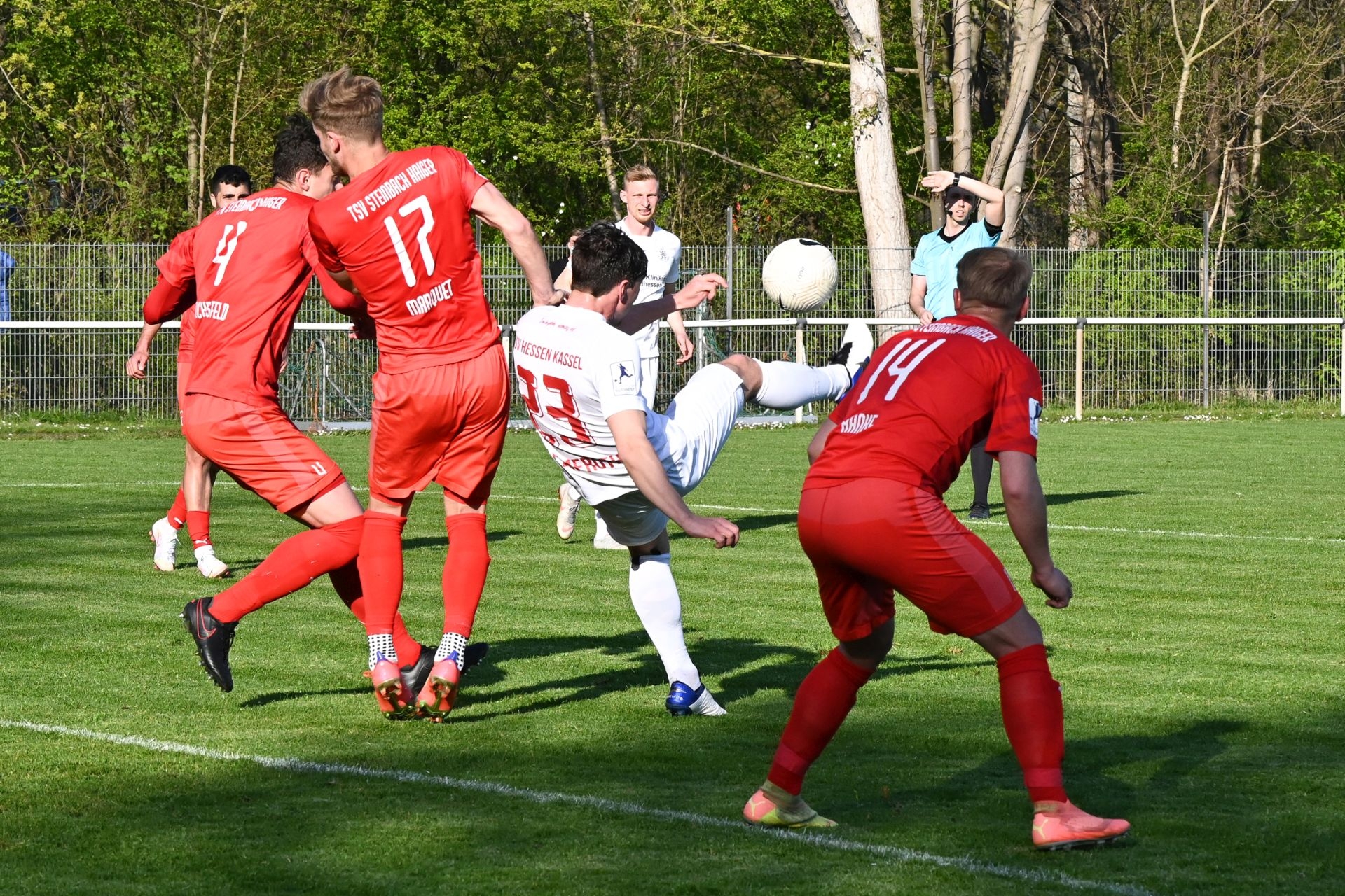 Bitburger-Hessenpokal, KSV Hessen Kassel, TSV Steinbach Haiger, Endstand 0:3