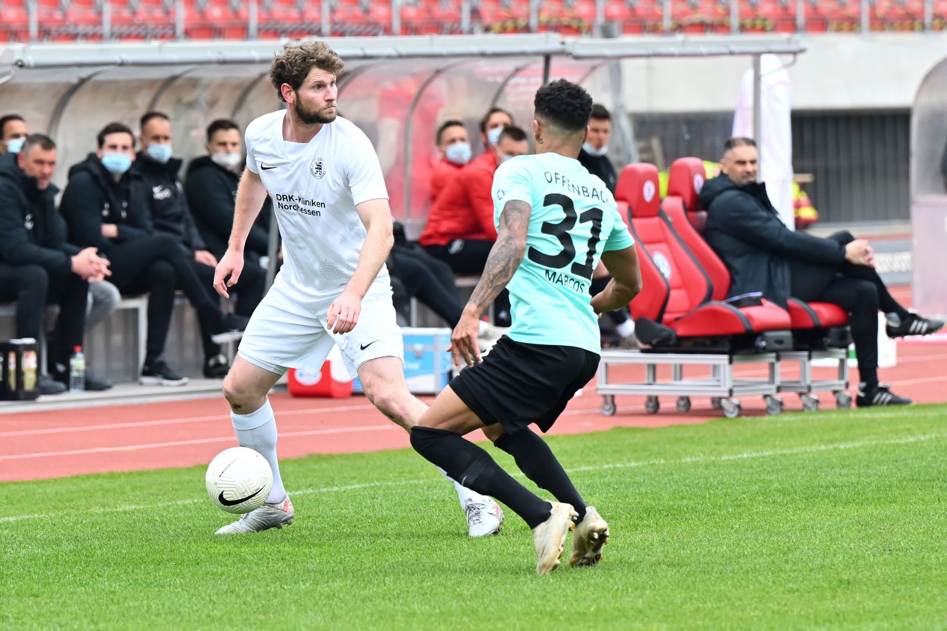 Regionalliga Südwest 2020/21, KSV Hessen Kassel, Kickers Offenbach, Endstand 0:4