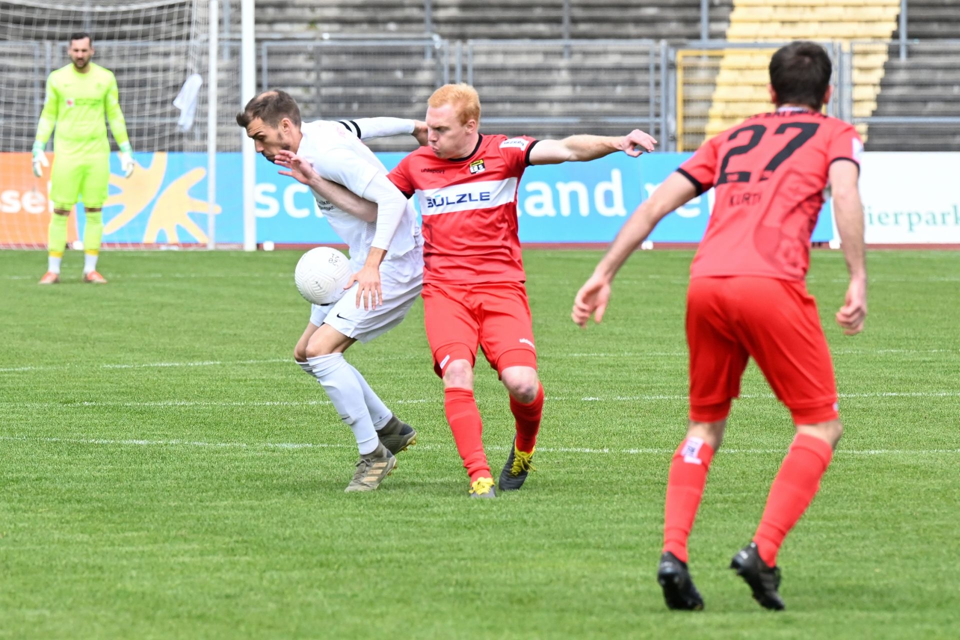 Regionalliga Südwest 2020/21, KSV Hessen Kassel, TSB Balingen, Endstand 2:2