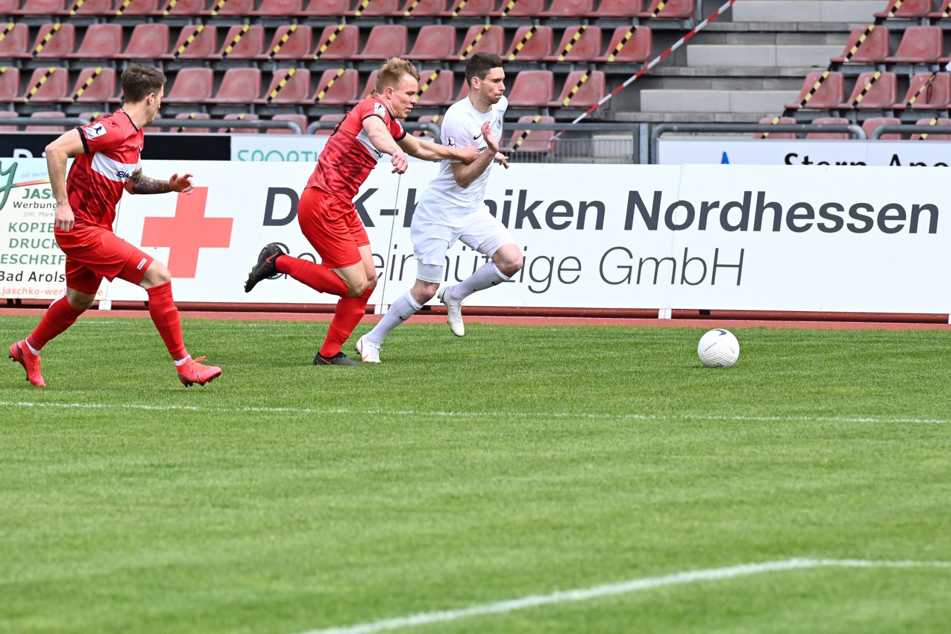 Regionalliga Südwest 2020/21, KSV Hessen Kassel, TSB Balingen, Endstand 2:2