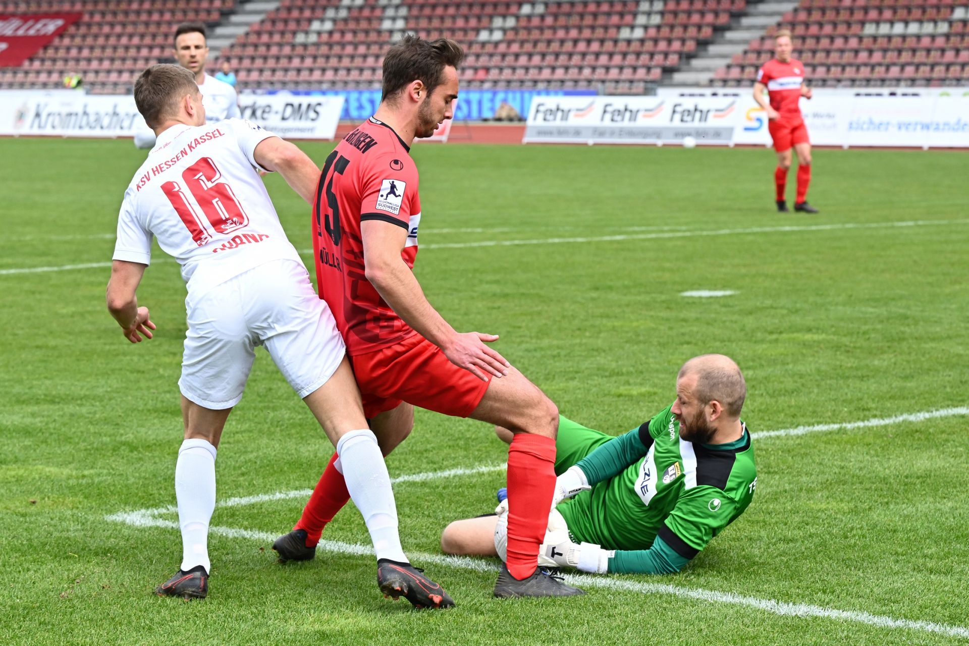 Regionalliga Südwest 2020/21, KSV Hessen Kassel, TSB Balingen, Endstand 2:2