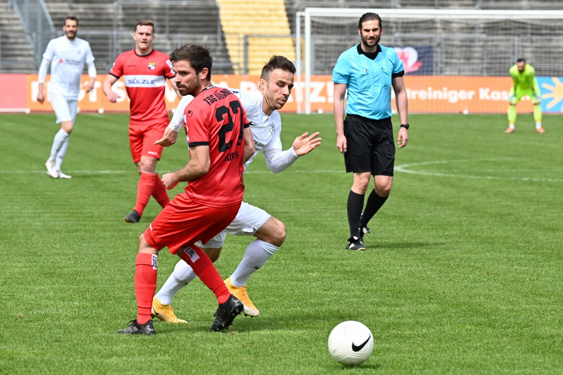 Regionalliga Südwest 2020/21, KSV Hessen Kassel, TSB Balingen, Endstand 2:2