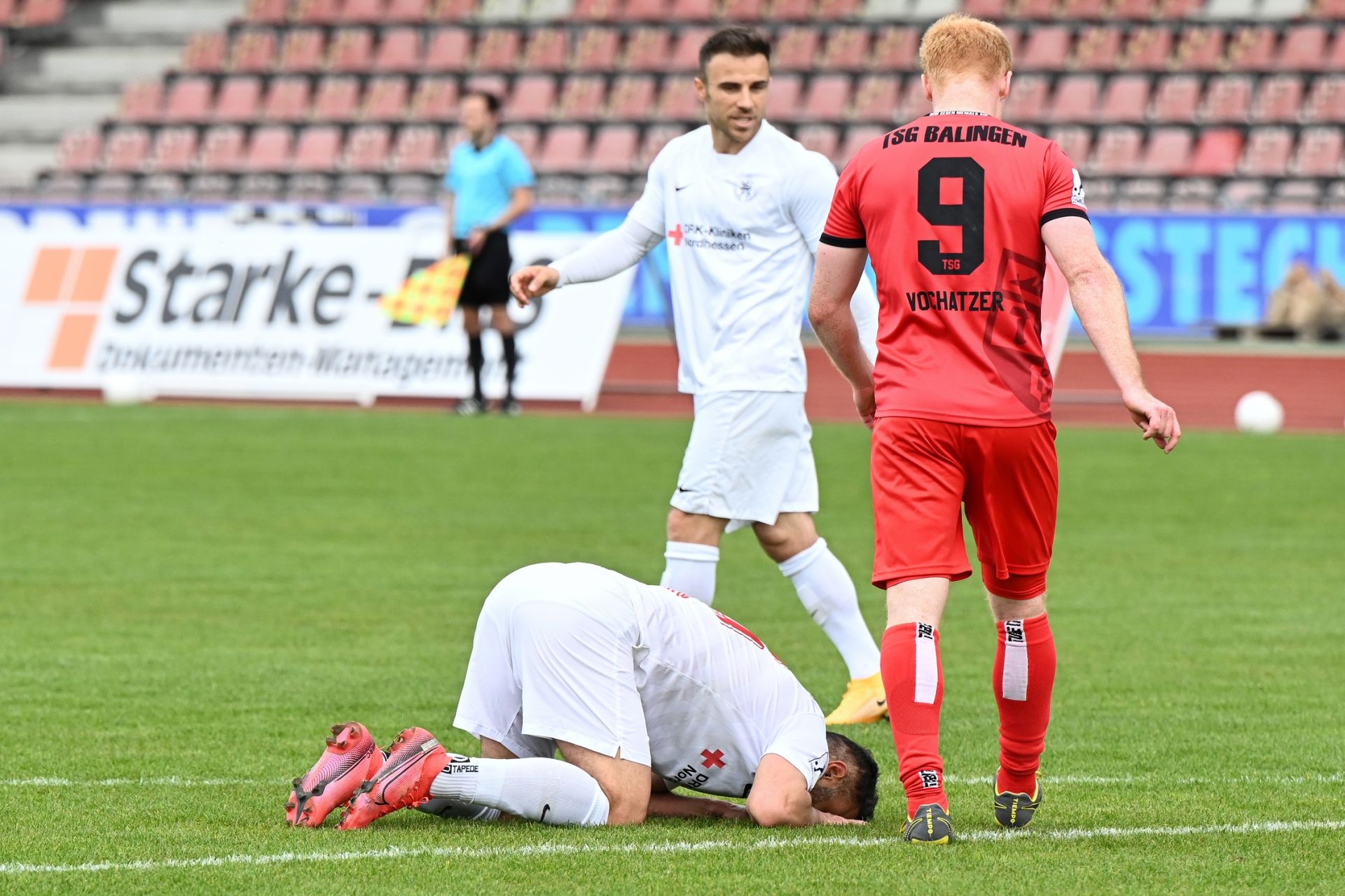 Regionalliga Südwest 2020/21, KSV Hessen Kassel, TSB Balingen, Endstand 2:2