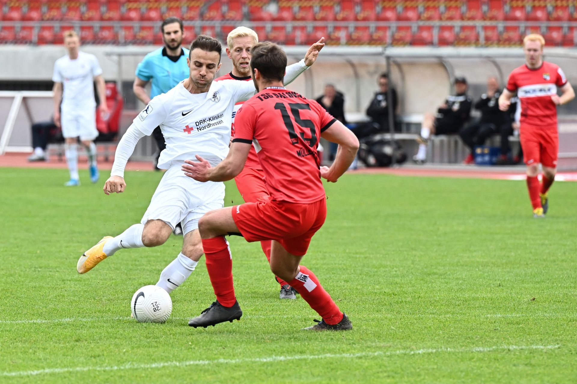 Regionalliga Südwest 2020/21, KSV Hessen Kassel, TSB Balingen, Endstand 2:2