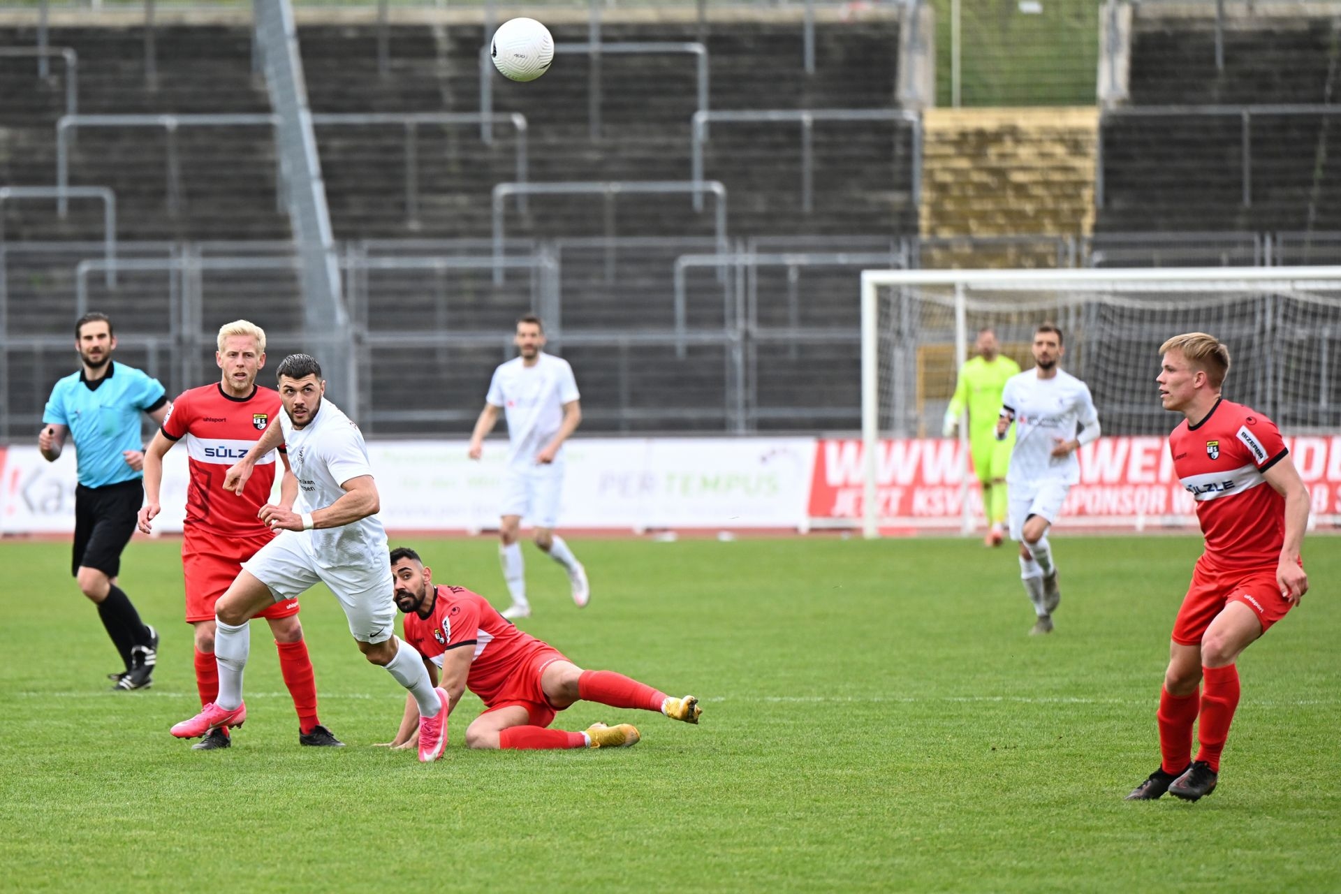 Regionalliga Südwest 2020/21, KSV Hessen Kassel, TSB Balingen, Endstand 2:2