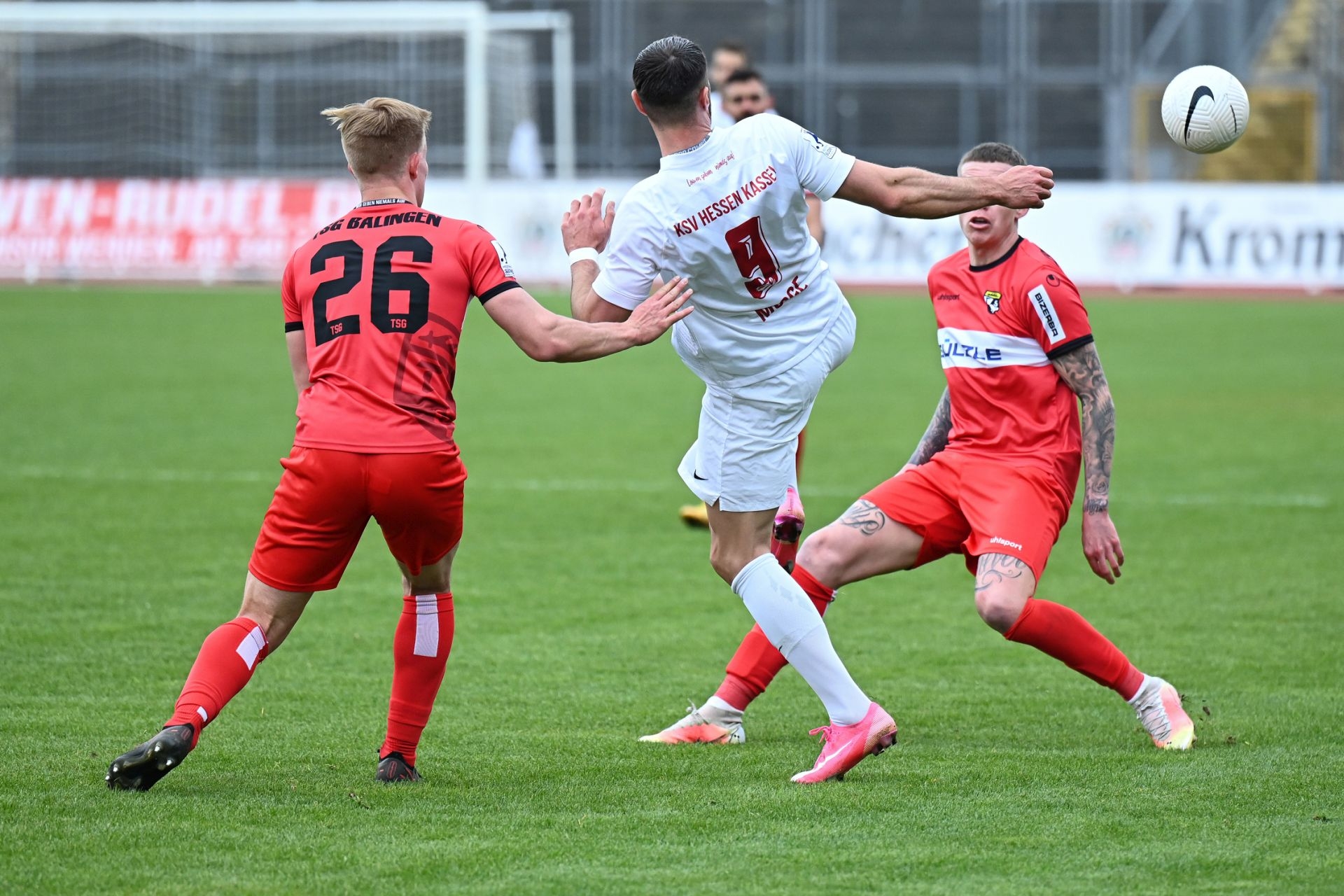 Regionalliga Südwest 2020/21, KSV Hessen Kassel, TSB Balingen, Endstand 2:2