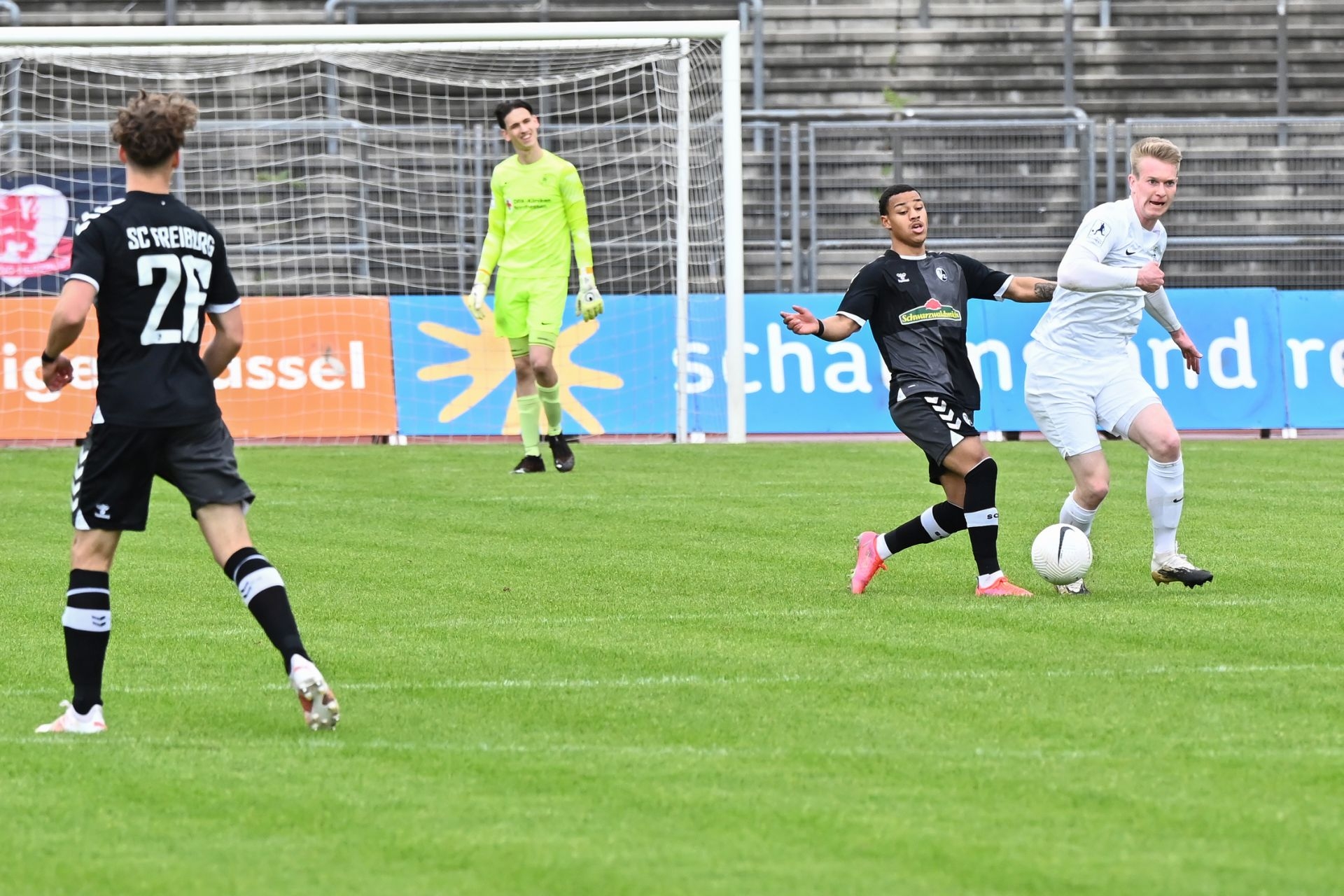 Regionalliga Südwest 2020/21, KSV Hessen Kassel, SC Freiburg II, Endstand 0:0