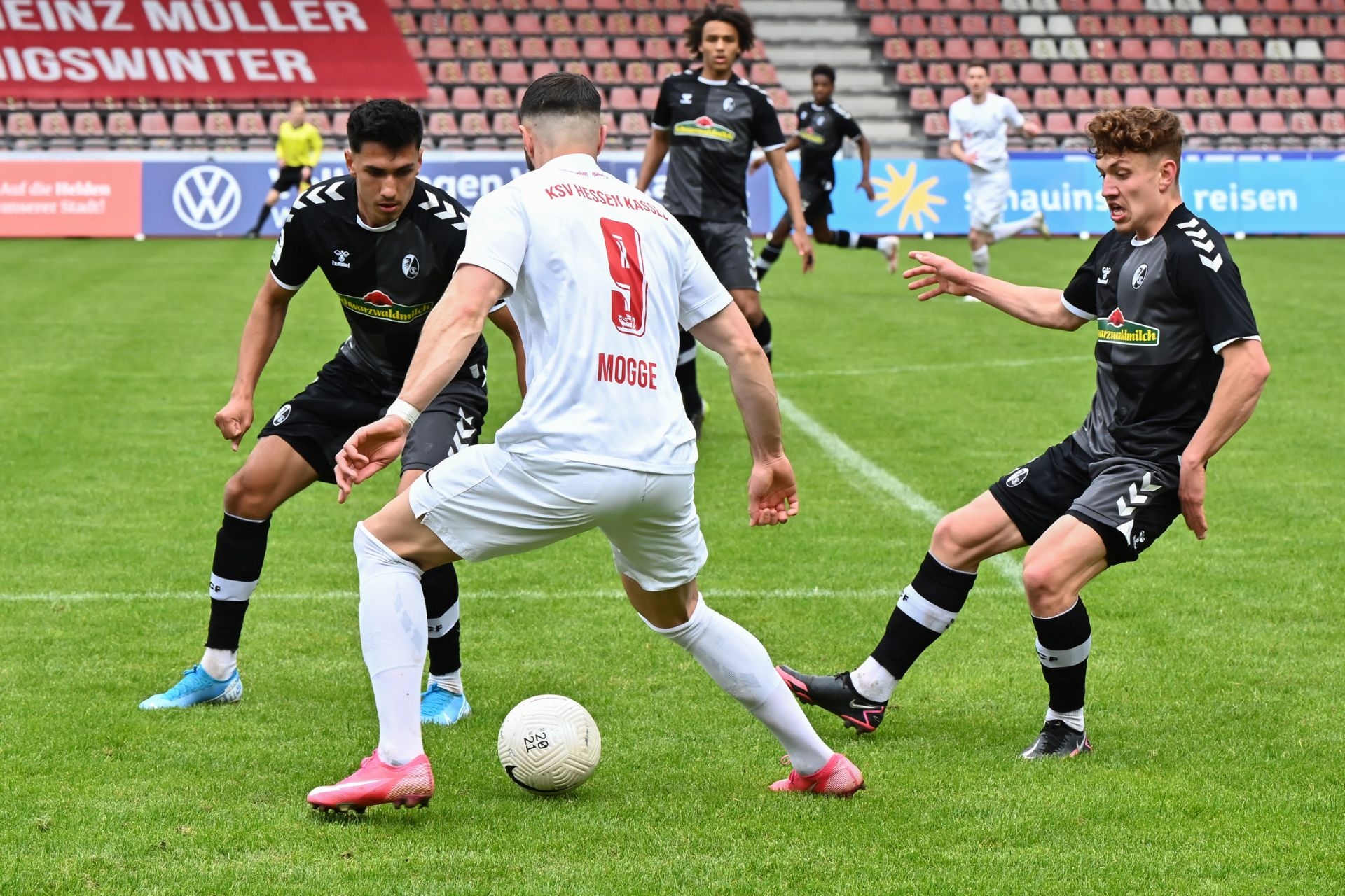 Regionalliga Südwest 2020/21, KSV Hessen Kassel, SC Freiburg II, Endstand 0:0
