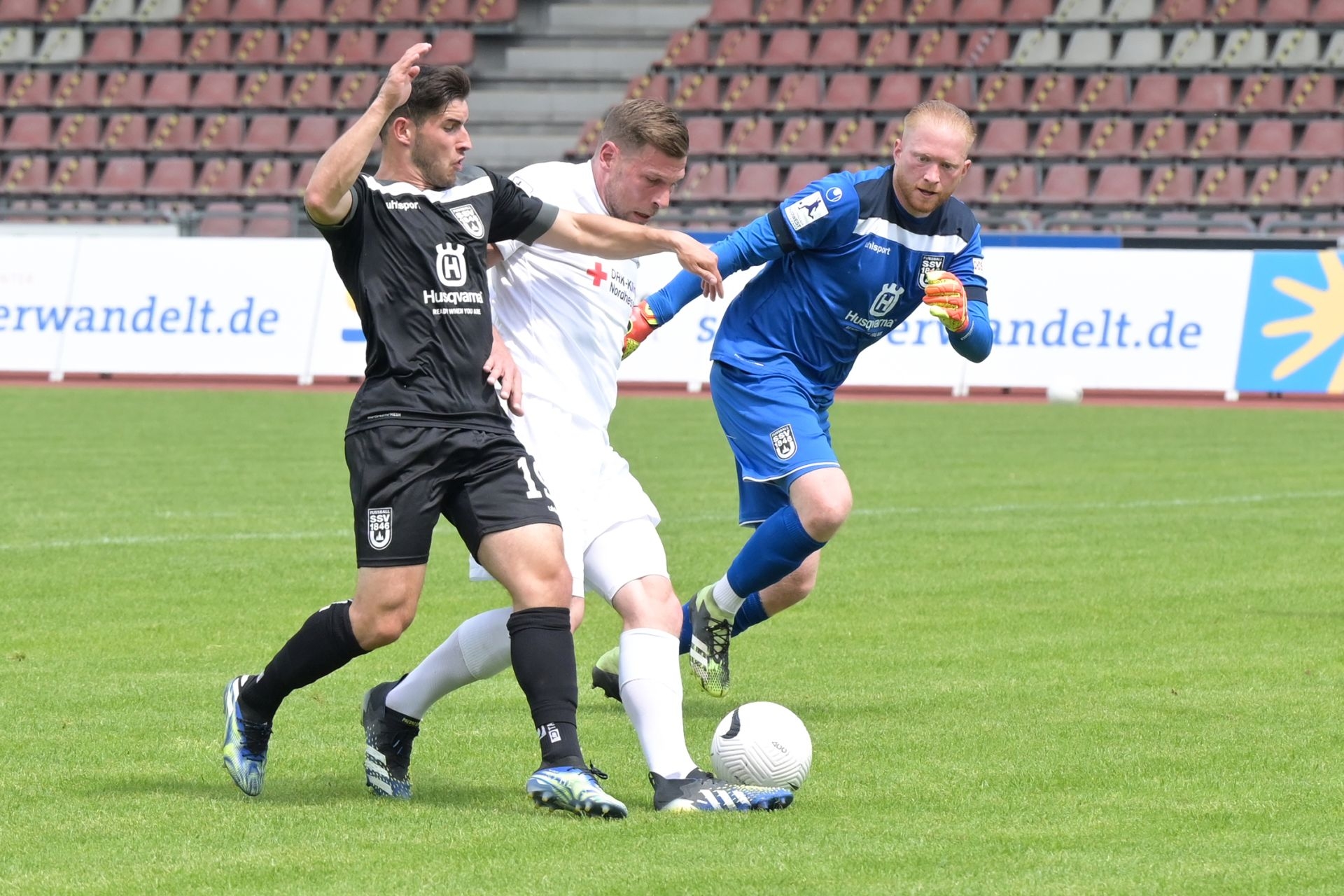 Regionalliga Südwest 2020/21, KSV Hessen Kassel, SSV Ulm 1846, Endstand 3:1